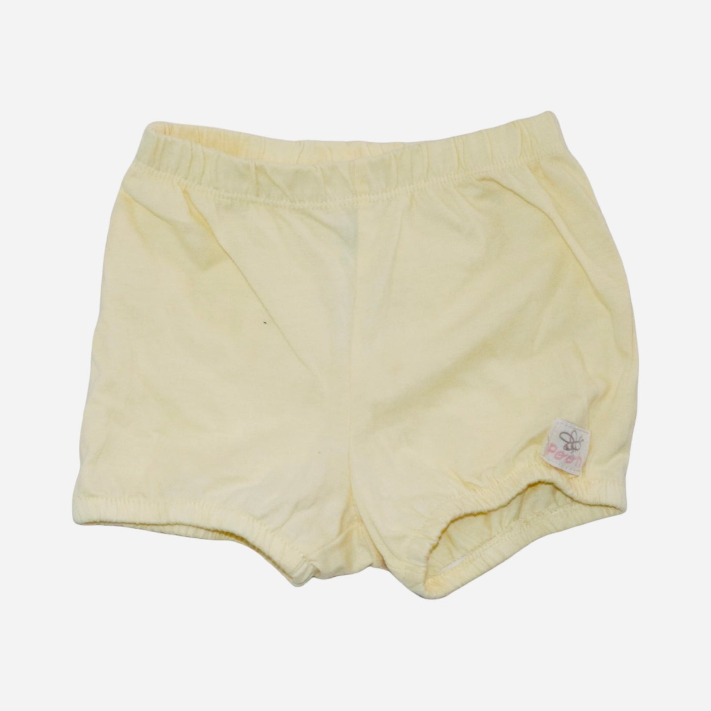 Kortärmad Klänning & Shorts Matchande Set från DISNEY - Storlek 74/80 - Gul (Multi)