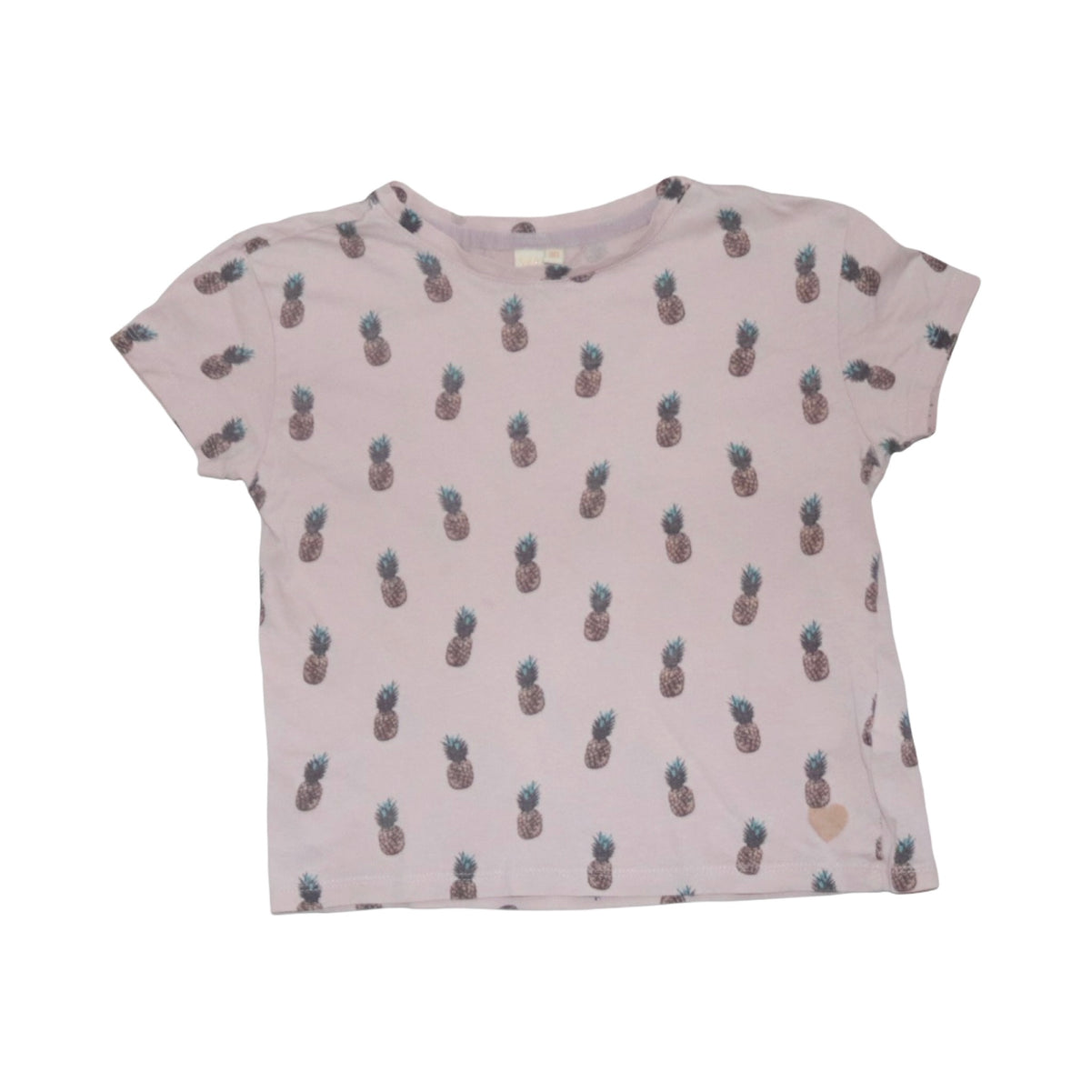 Kortärmad T-shirt från DREAMS - Storlek 110 - Ljusrosa (Multi)
