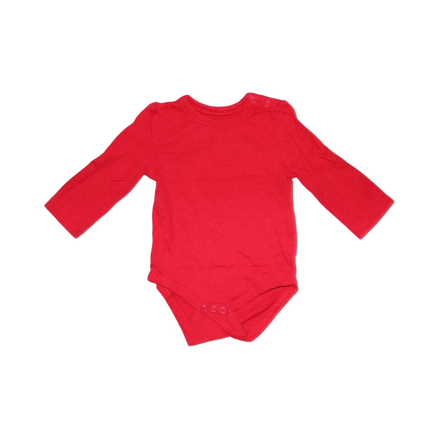 Långärmad Body (2 Pack) från MINI & so cute - Storlek 68 - Röd & Rosa (Multi)