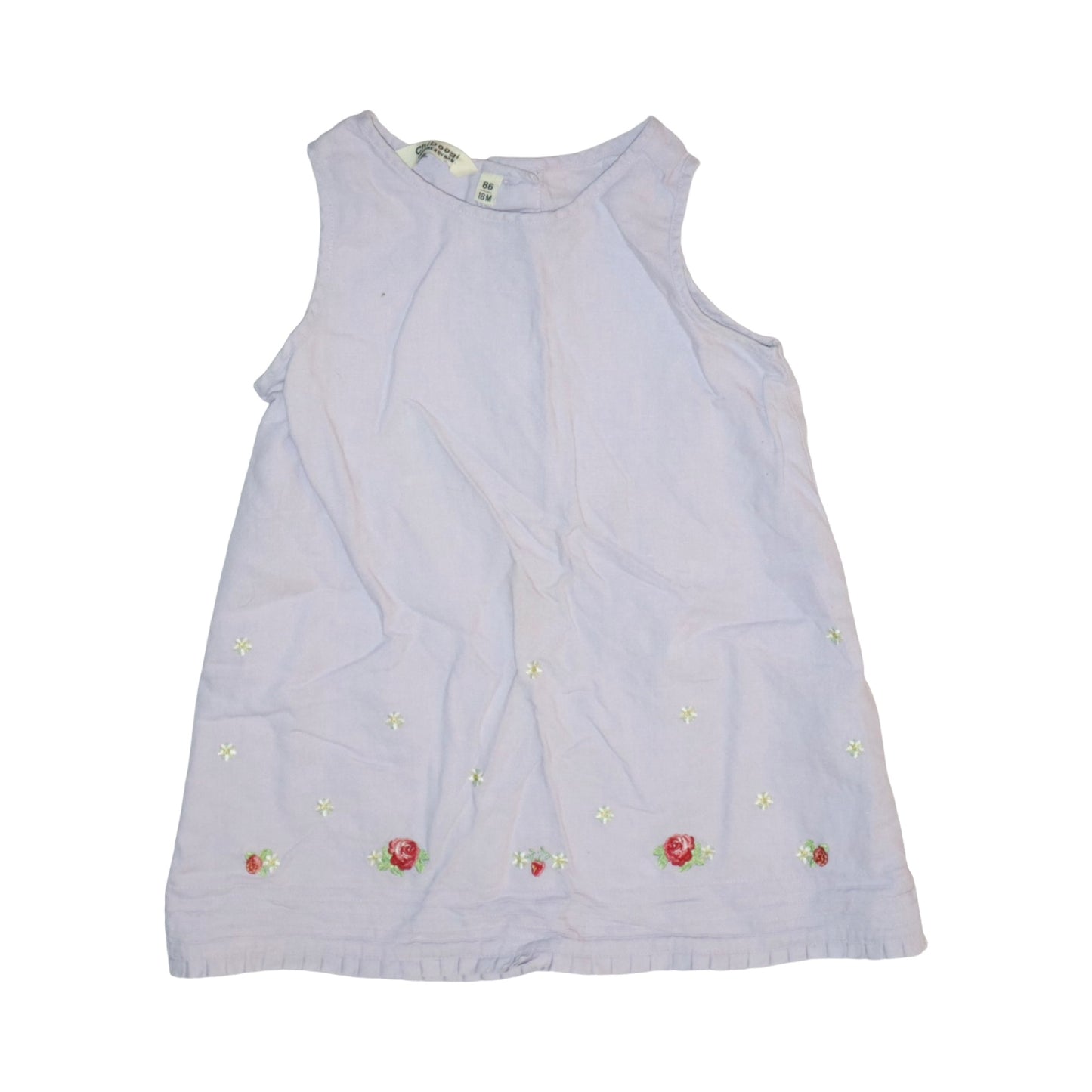 Kortärmad Klänning från H&M x Chiboogi - Storlek 86 - Lila (Multi)
