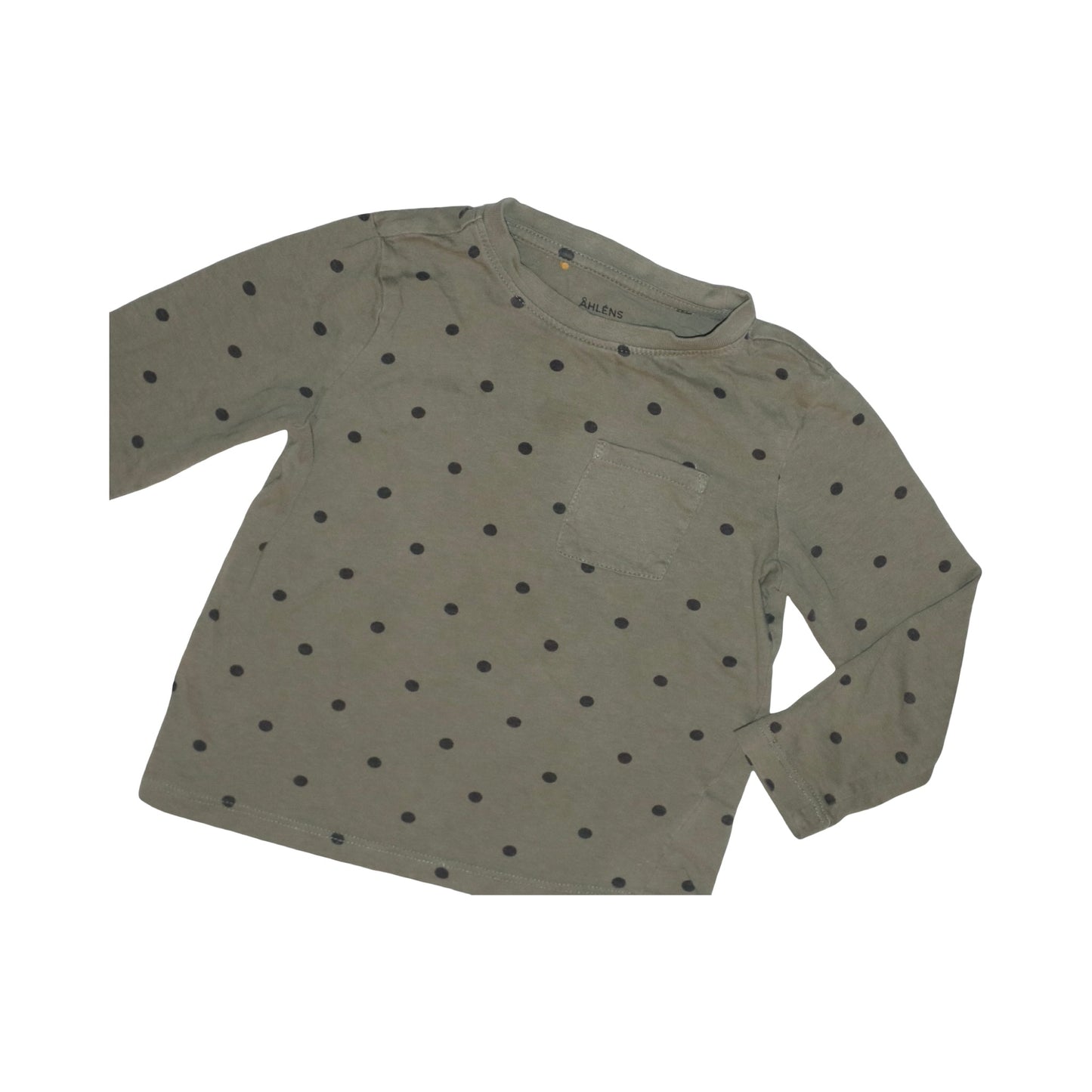 Långärmad T-shirt från Åhlens - Storlek 98/104 - Grön