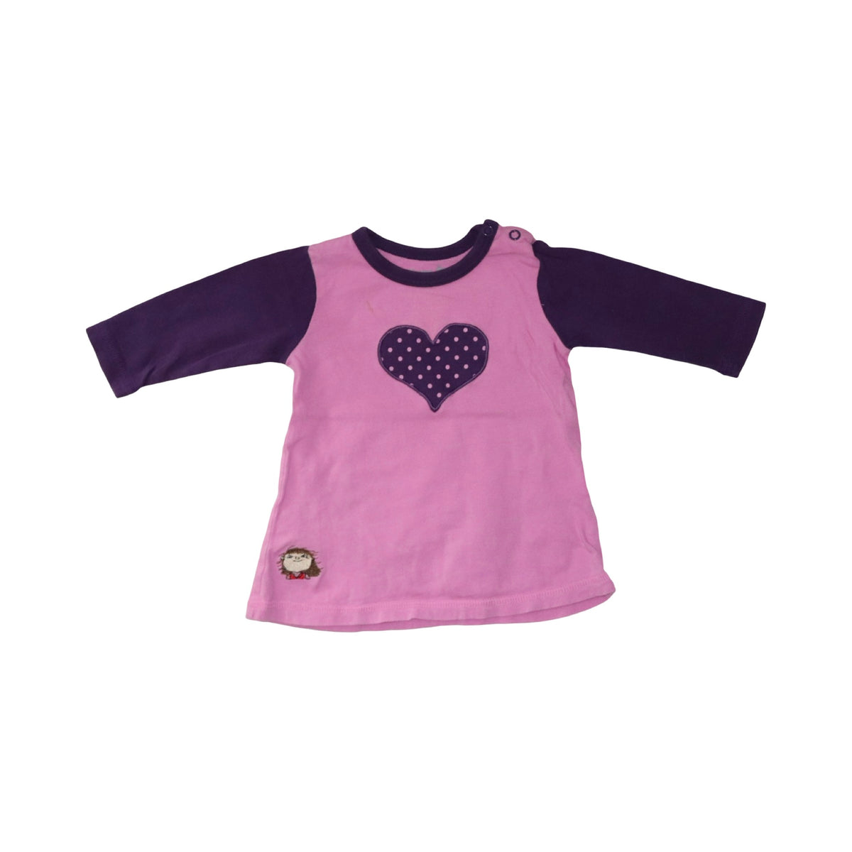 Långärmad Klänning från Alfons Åberg - Storlek 62 - Rosa & Lila