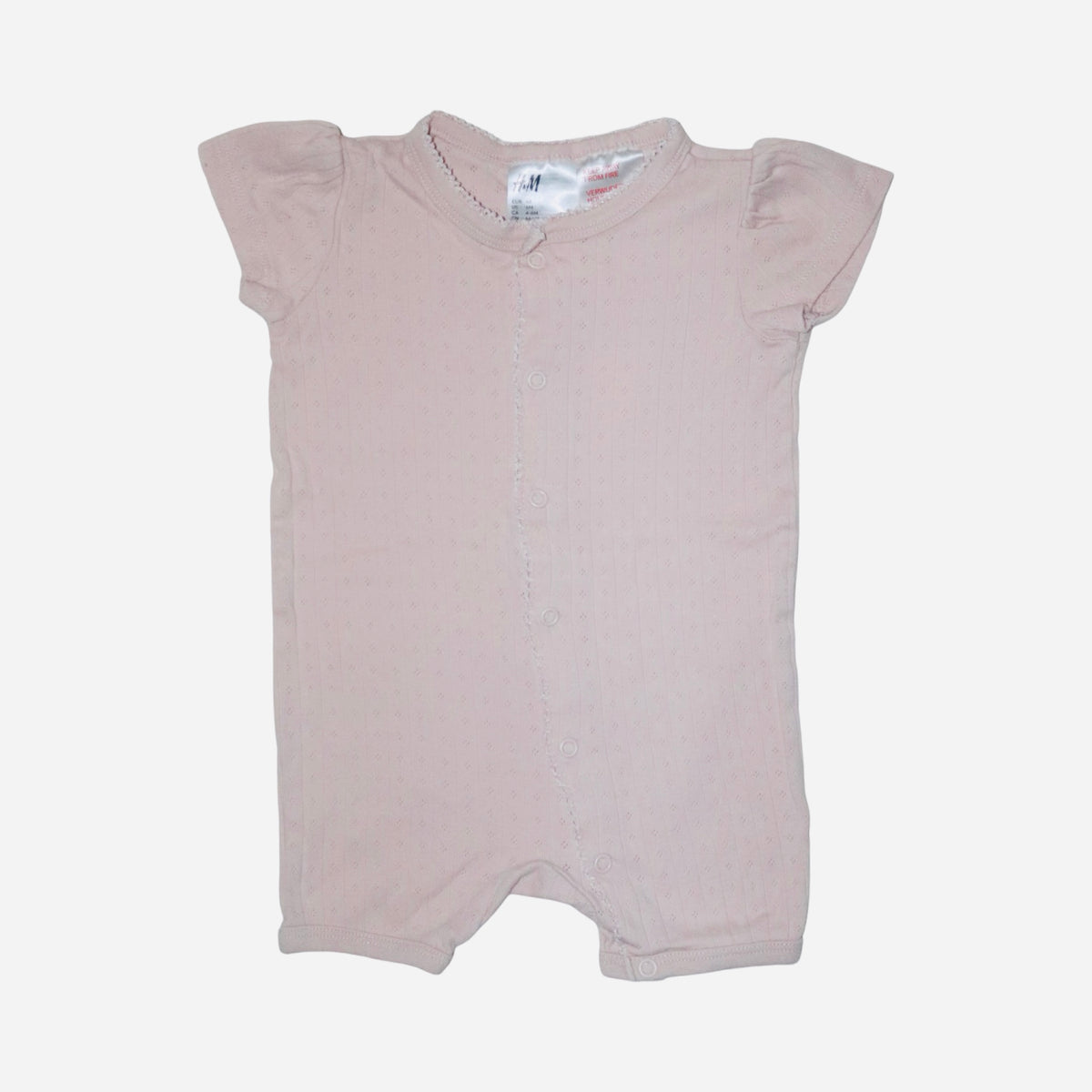 Kortärmad Pyjamas från H&M - Storlek 68 - Ljusrosa
