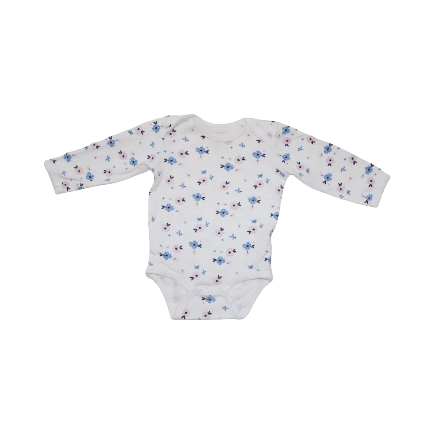 Långärmad Body (2 Pack) från so cute - Storlek 68 - Rosa & Vit (Multi)