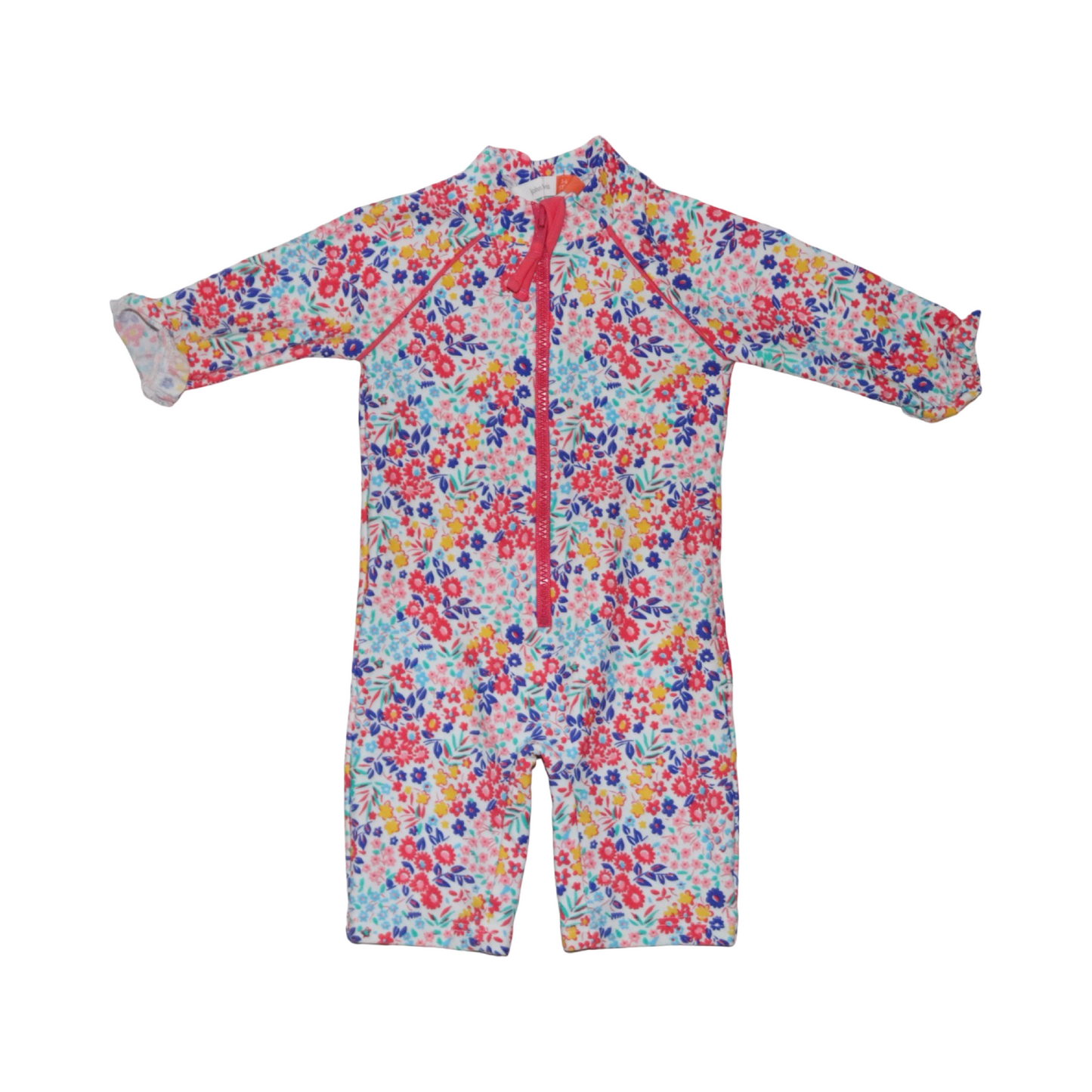 UV Baddräkt från JOHN LEWIS - Storlek 68 - Rosa (Multi)