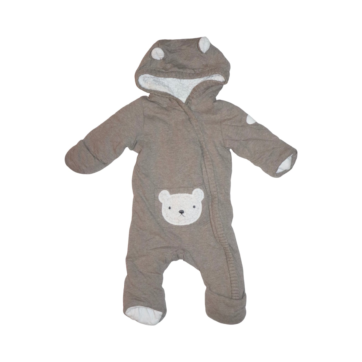 Mjuk Overall från newbie - Storlek 56 - Ljusbrun