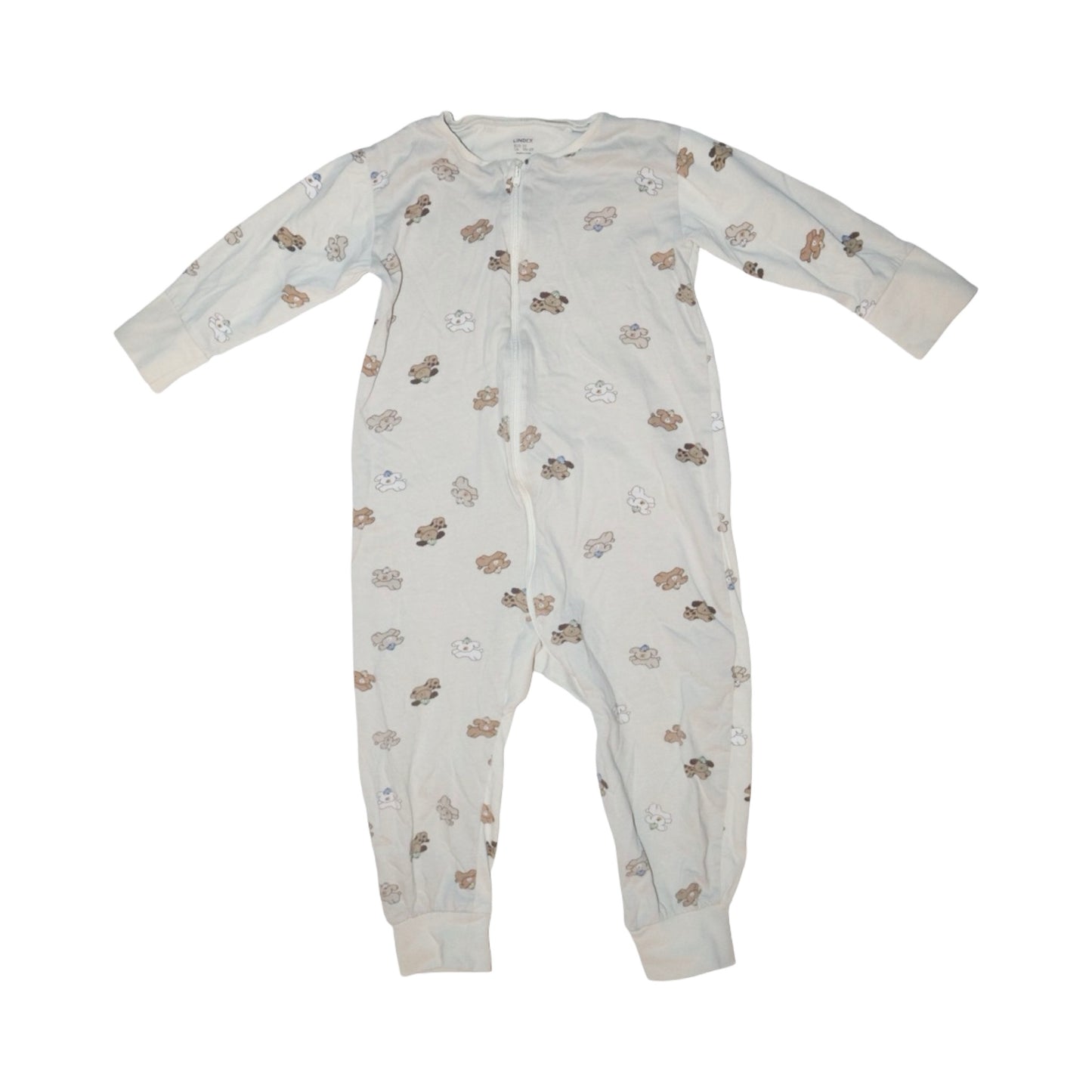 Pyjamas från LINDEX - Storlek 92 - Benvit (Multi)