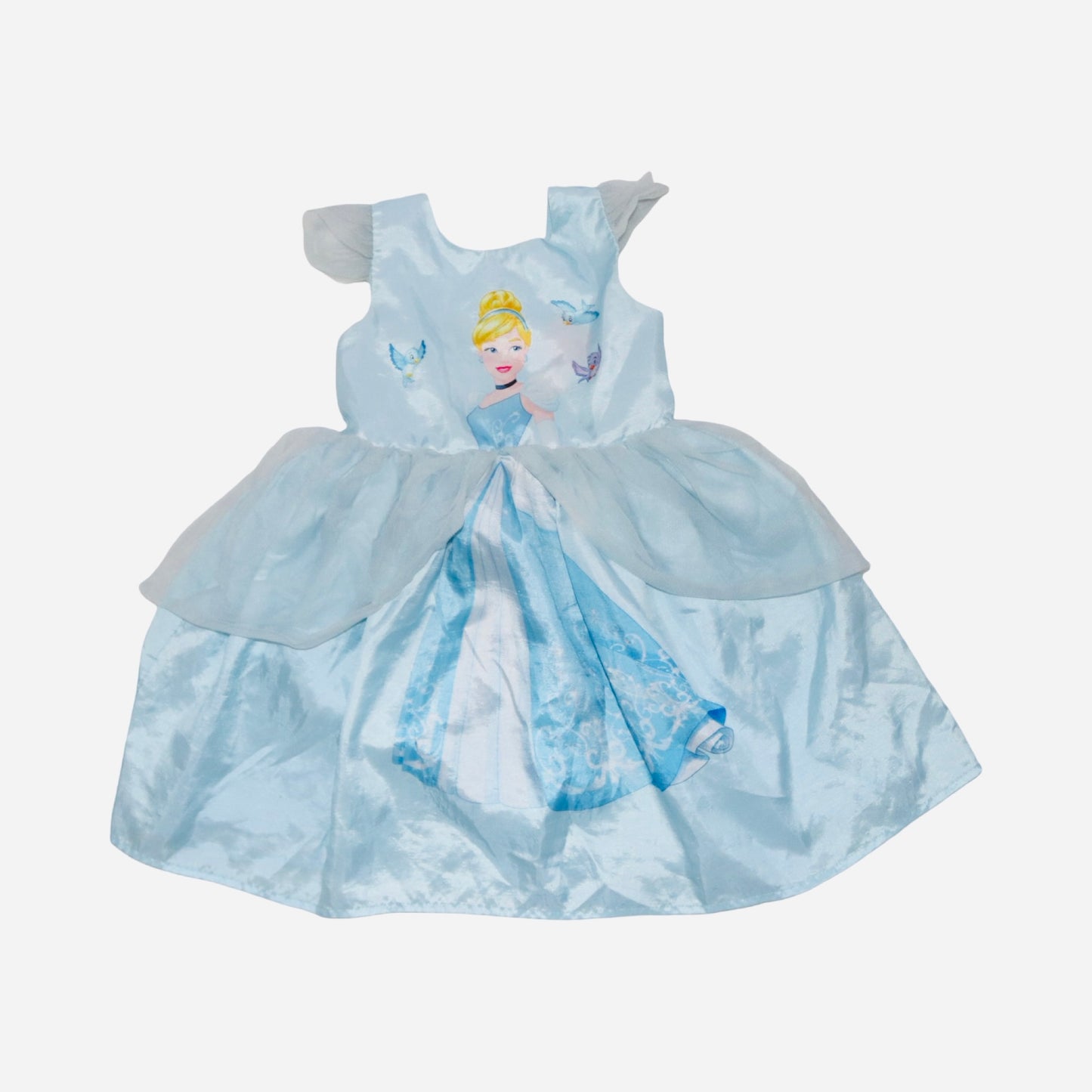 DISNEY Fest Klänning från H&M - Storlek 104 - Ljusblå (Multi)