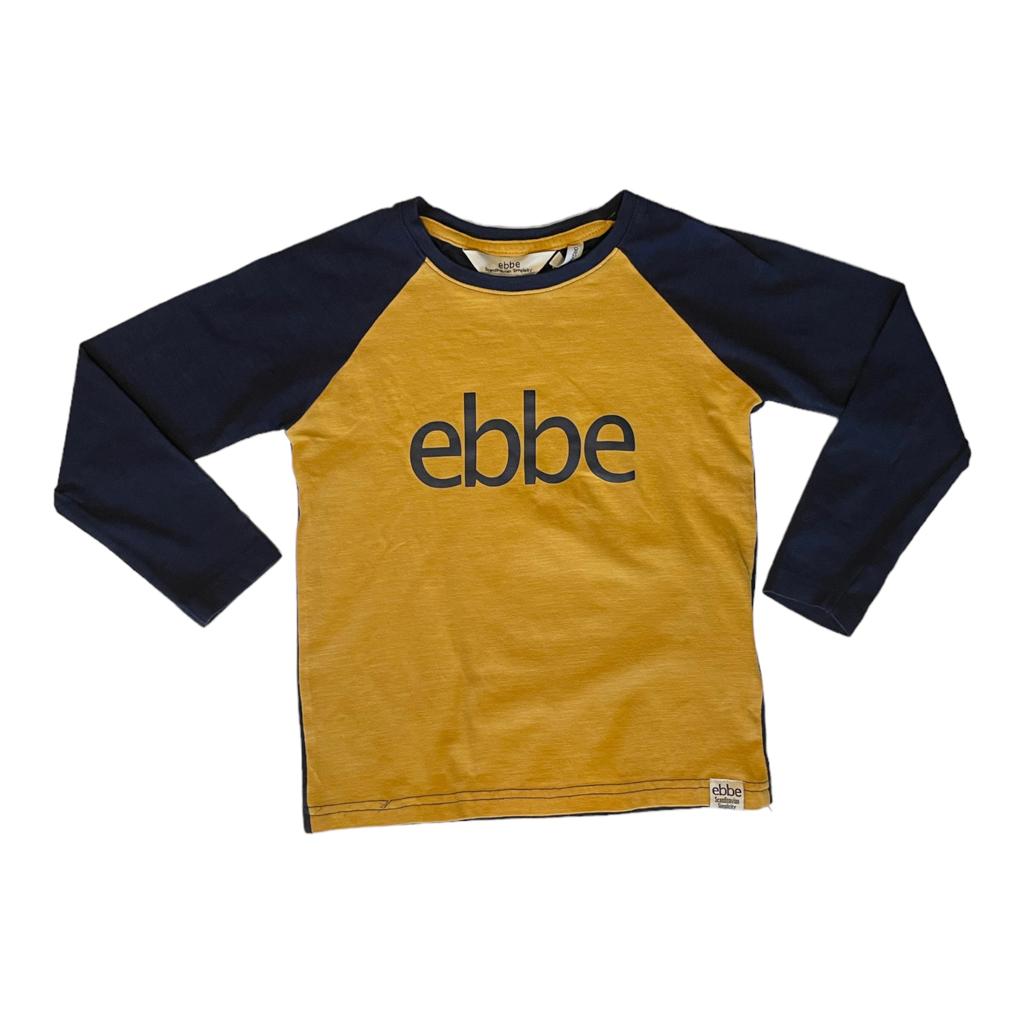 Långärmad T-shirt - Storlek 110- Gul