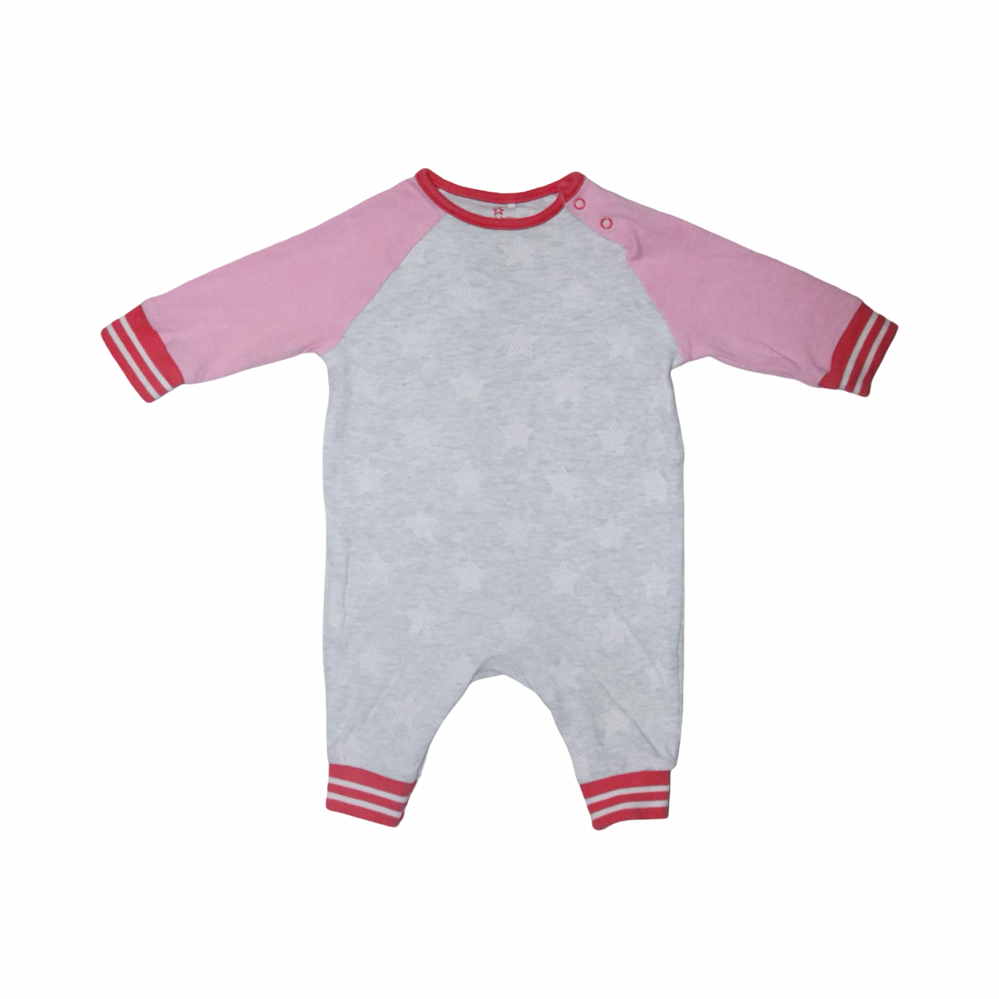 Långärmad Pyjamas från next - Storlek 62 - Grå & Rosa