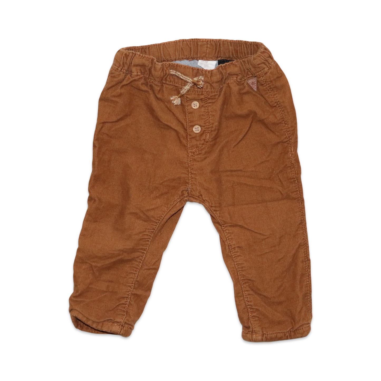 Fodrade Fin Byxor från H&M - Storlek 74 - Brun