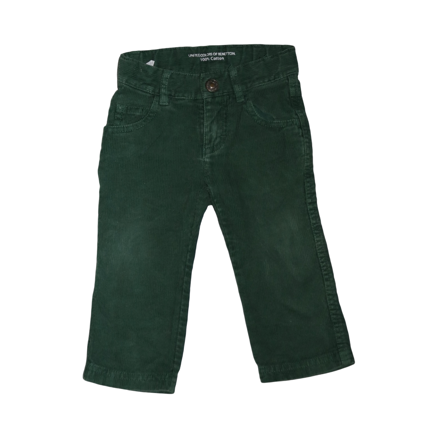 Byxor från UNITED COLOURS OF BENETTON - Storlek 74 - Mörkgrön