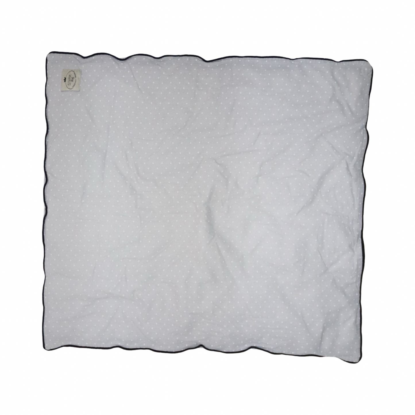 Täcke Set från STARK Baby - Storlek 70cm x 65cm & 35cm x 25cm - Grå & Vit