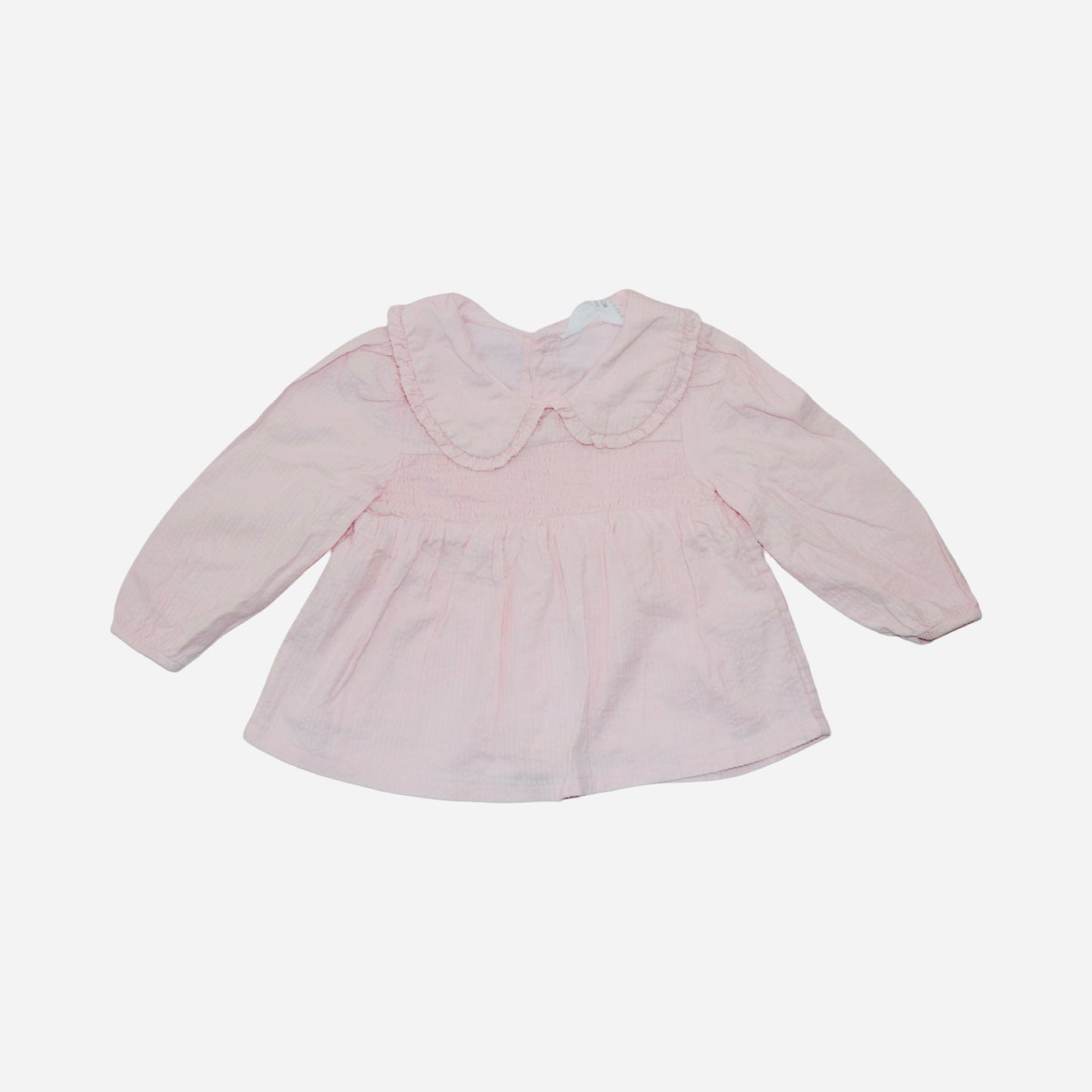 Långärmad Klänning från PRIMARK CARES - Storlek 74 - Ljusrosa