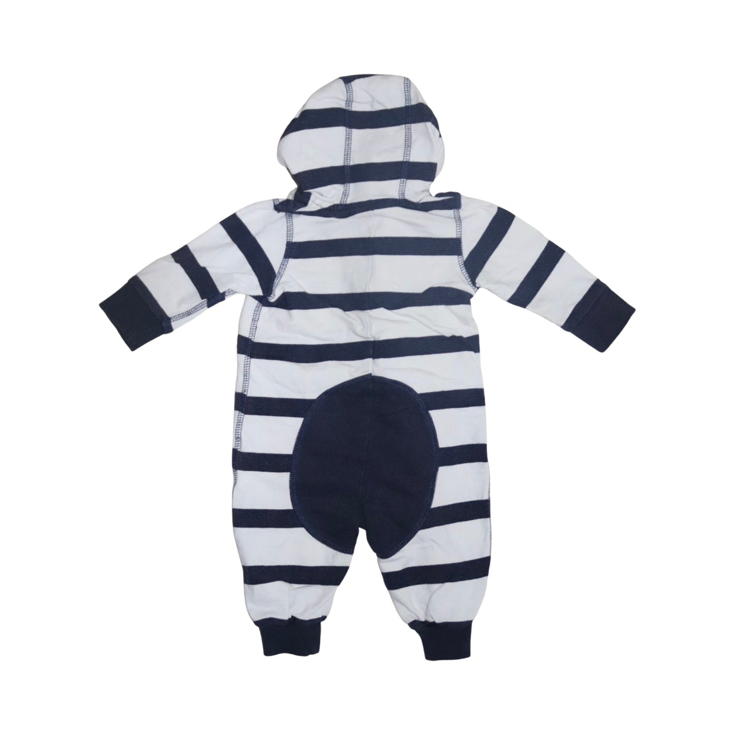 BAMSE Långärmad Byxdress/ Jumpsuit från LINDEX - Storlek 62 - Vit (Multi)