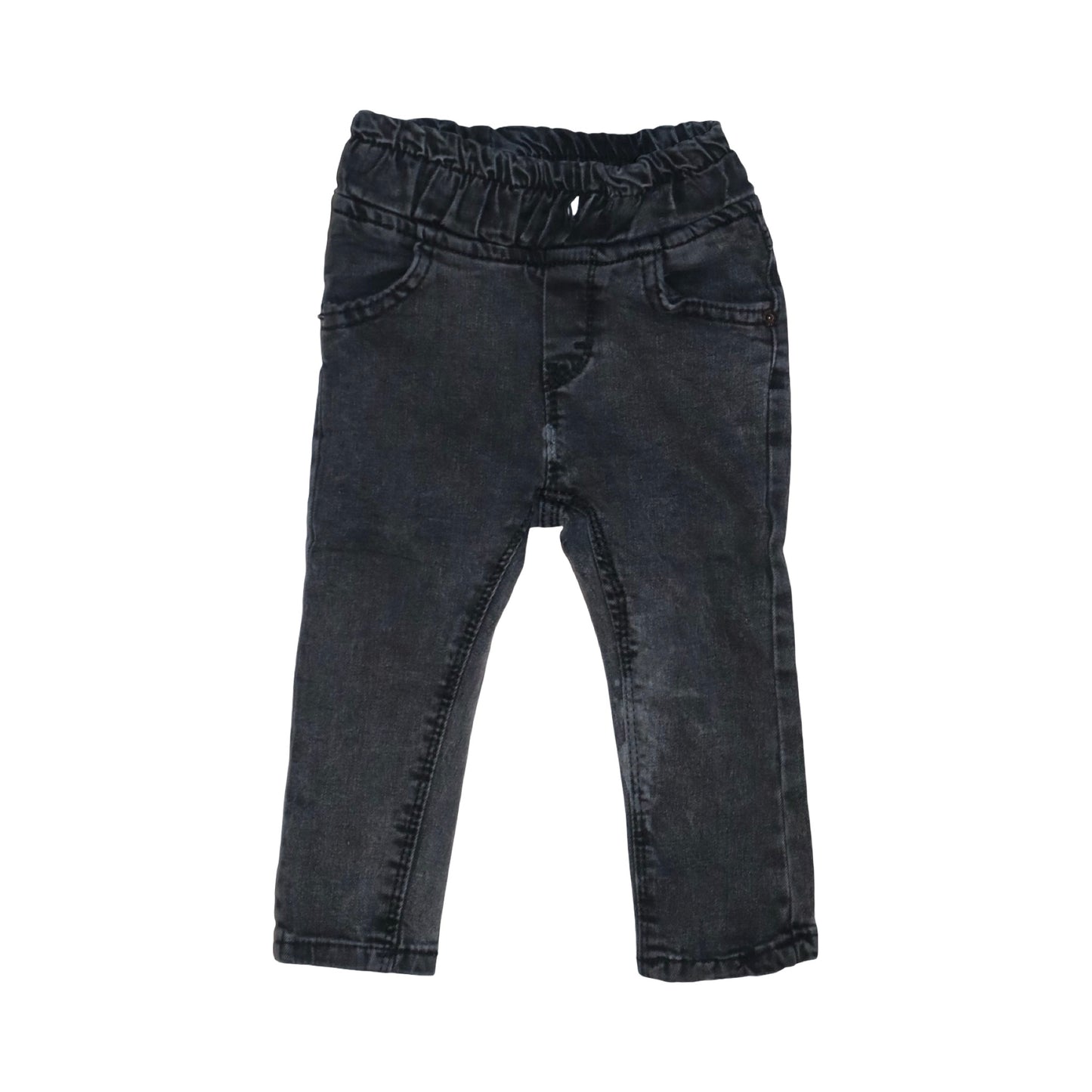 Jeans Byxor från WIKILAND - Storlek 80 - Svart