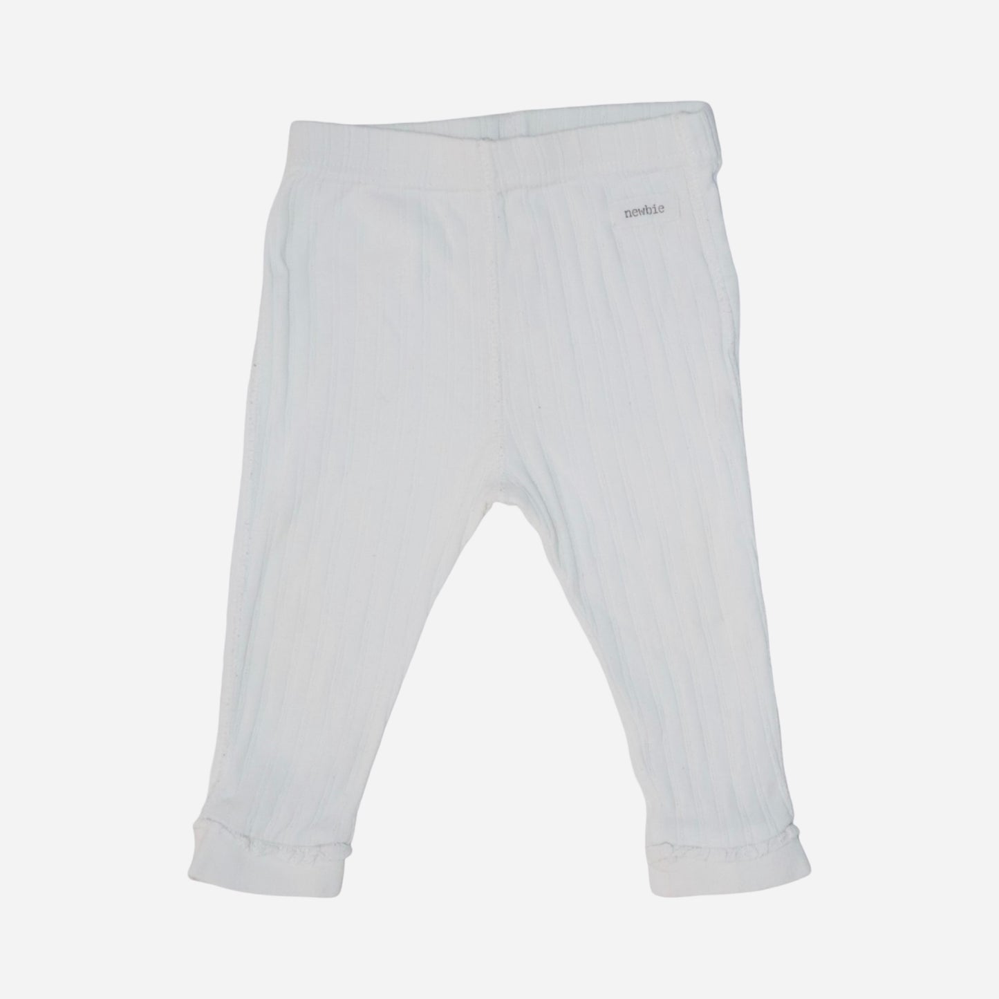 Leggings Byxor från newbie - Storlek 74 - Vit