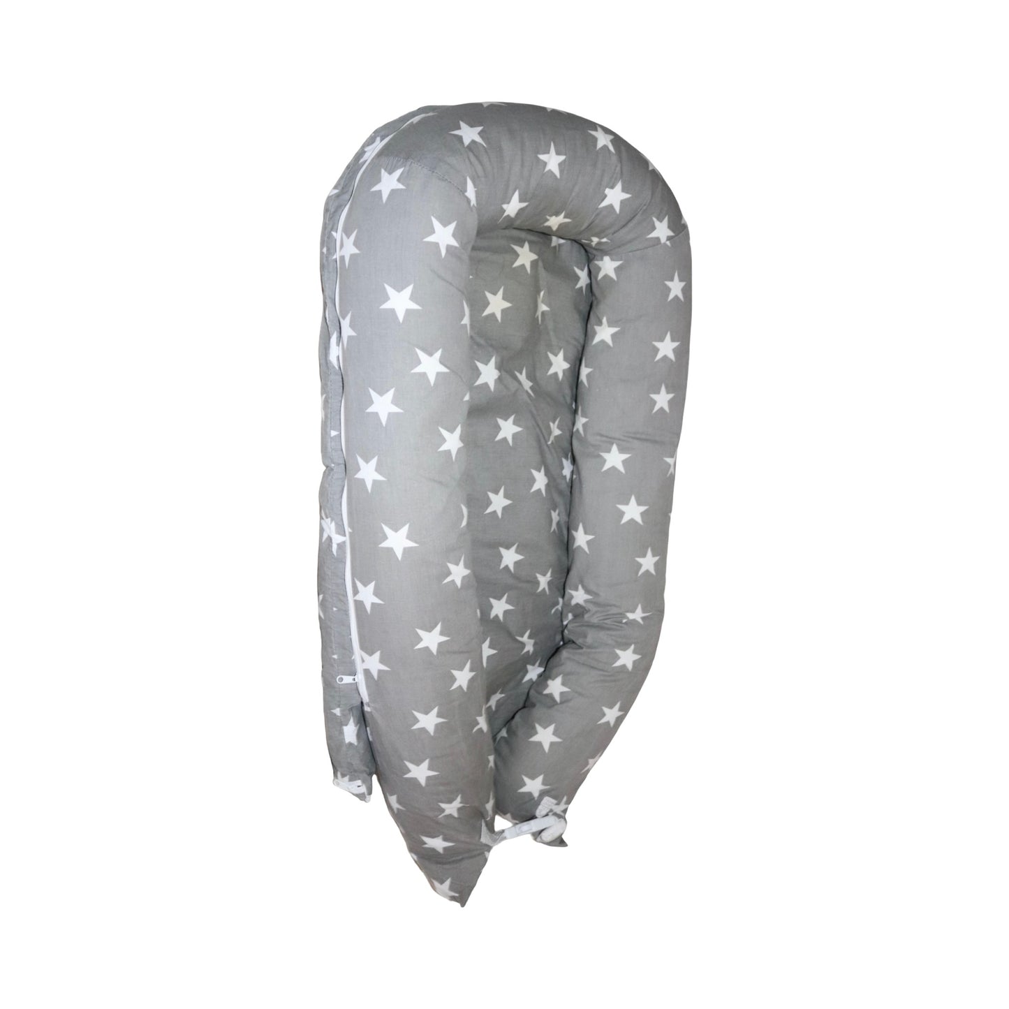 Baby Nest - Storlek One Size - Grå & Vit