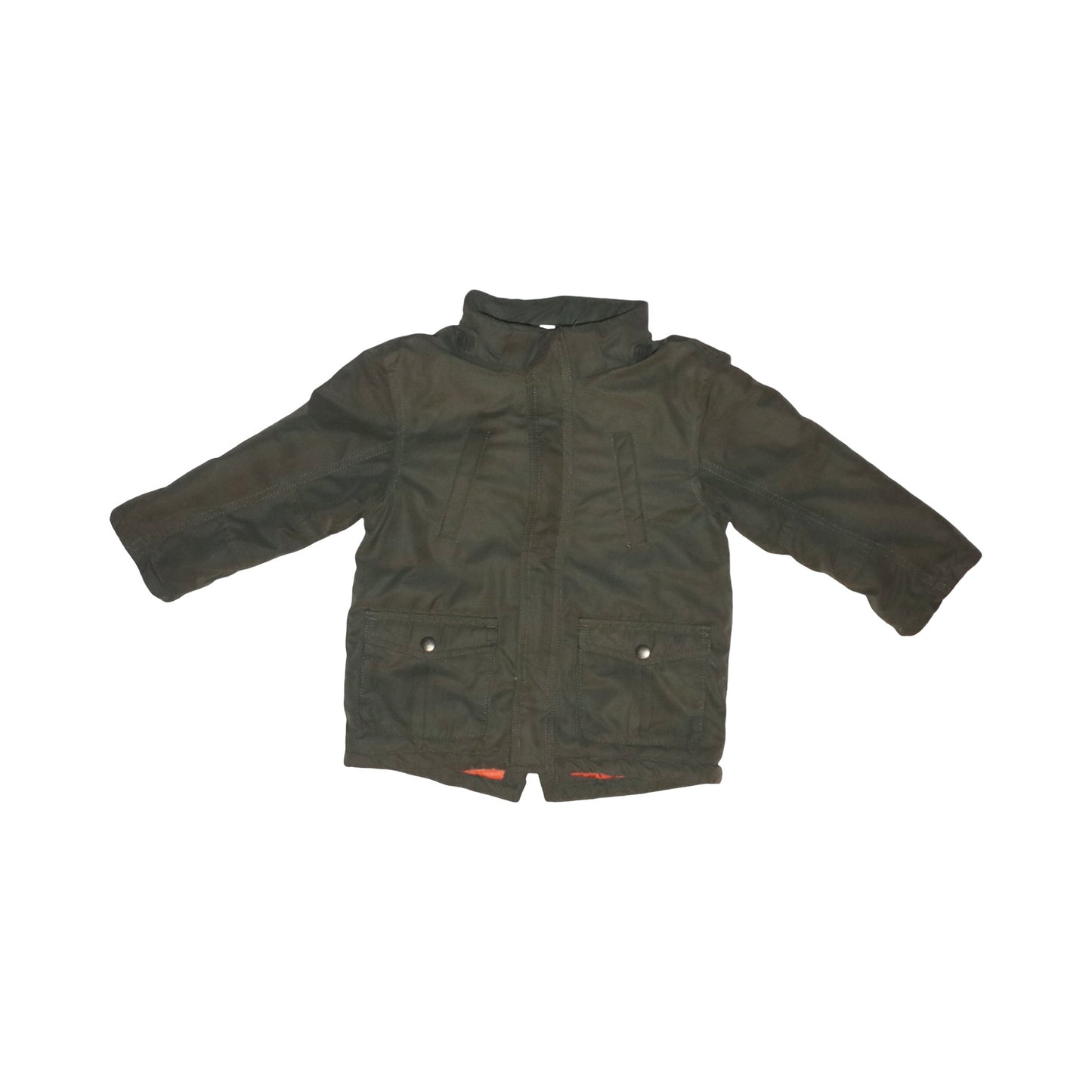 Fodrad Jacka från H&M - Storlek 98 - Grön