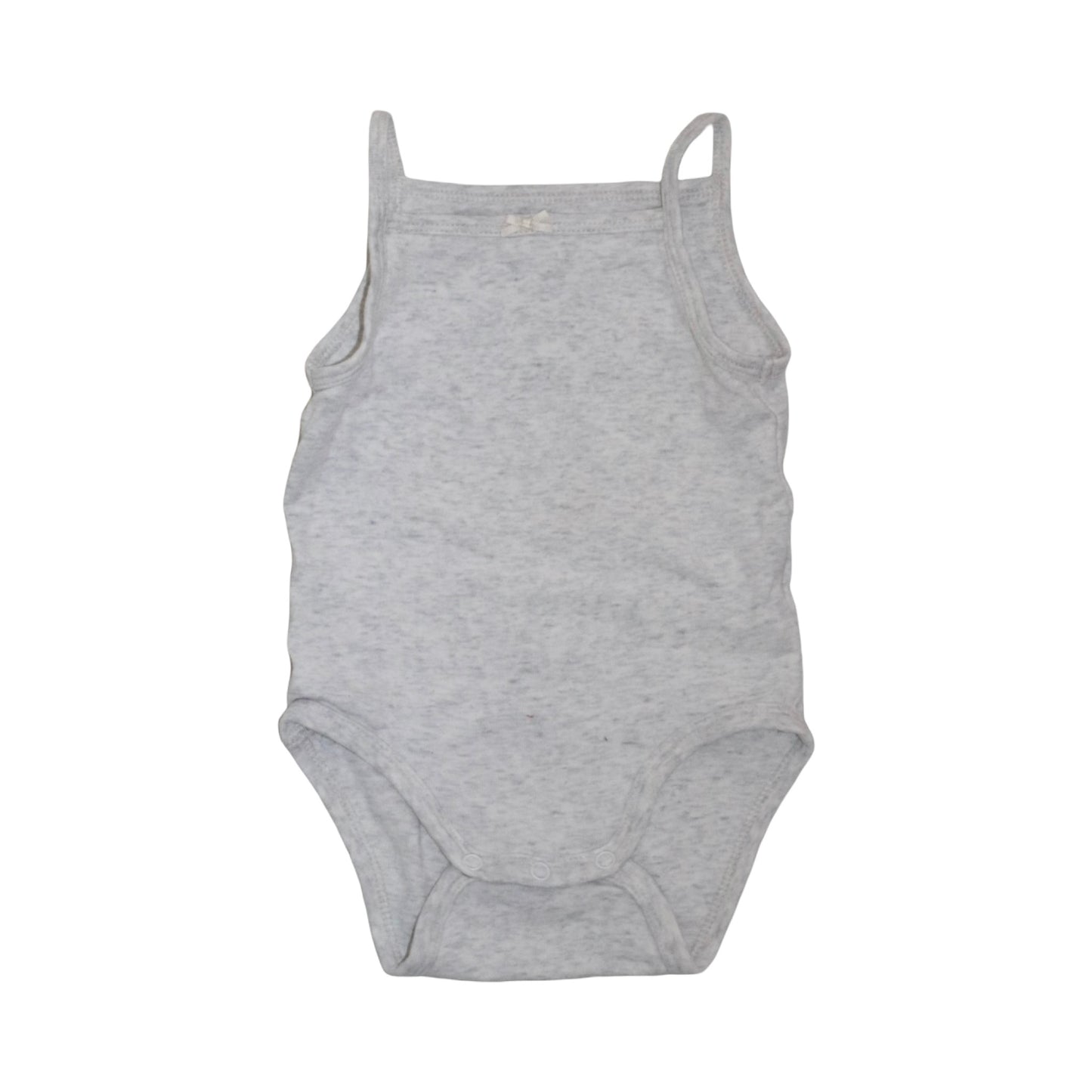 Linne Body från H&M - Storlek 68 - Ljusrosa & Vit (Multi)