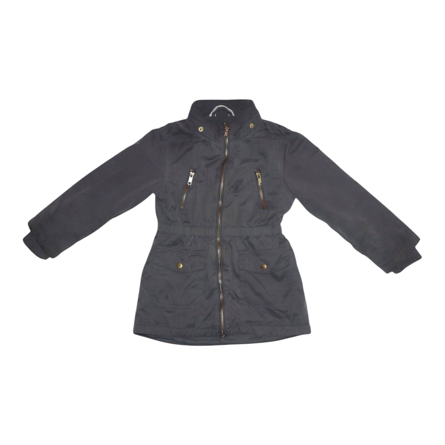 Höst Jacka/ Fodrad Jacka Från H&M - Storlek 116 - Mörkgrå
