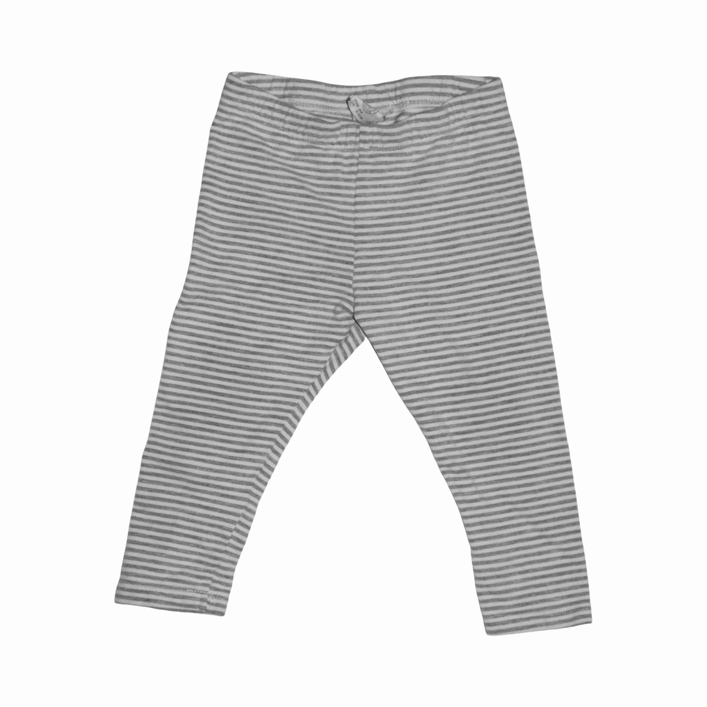 Byxor från LINDEX - Storlek 80 - Vit & Ljusgrå