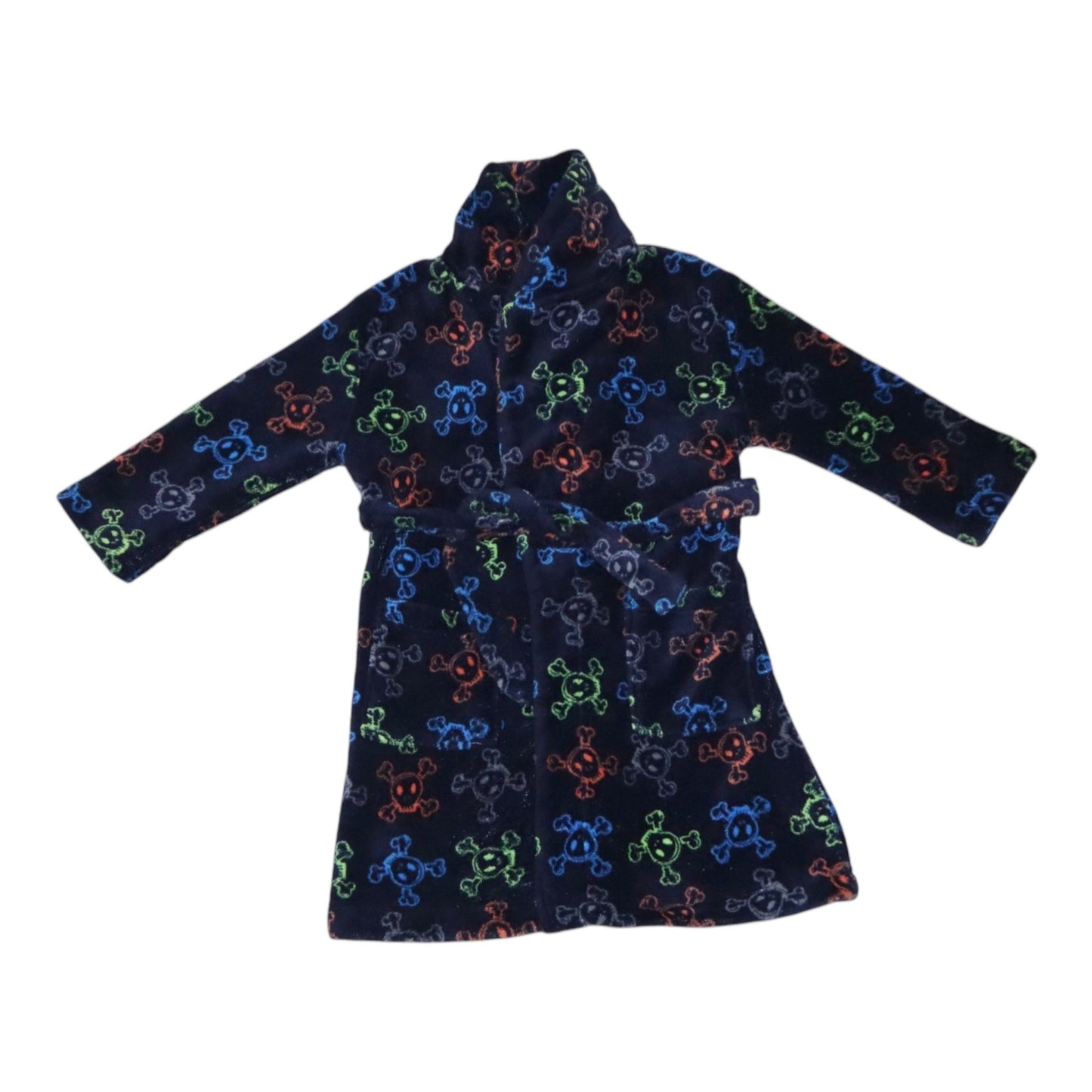 Morgonrock från VINTAGE KNOX - Storlek 110/116 - Mörkblå