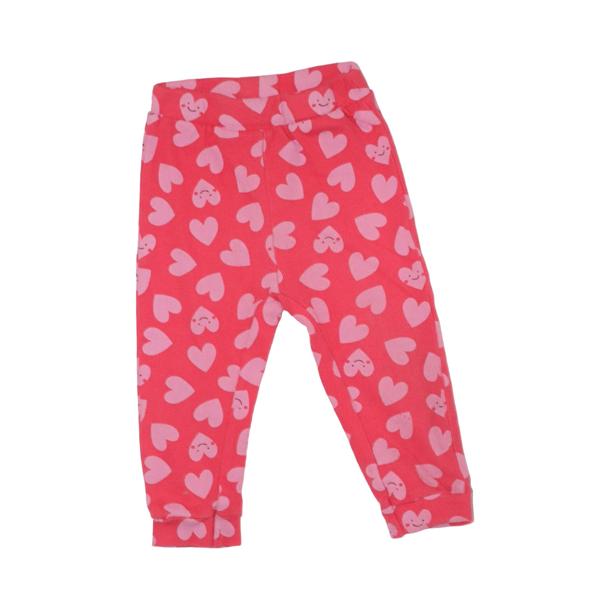 Leggings Byxor från från FRIENDS - Storlek 80 - Orange & Ljusrosa
