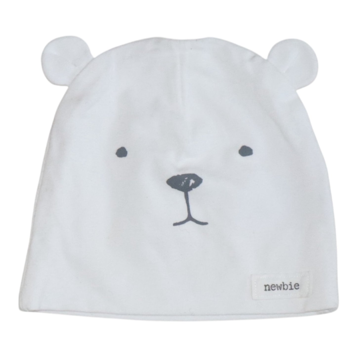 Mössa från newbie - Storlek 68-74 (44/46) - Vit