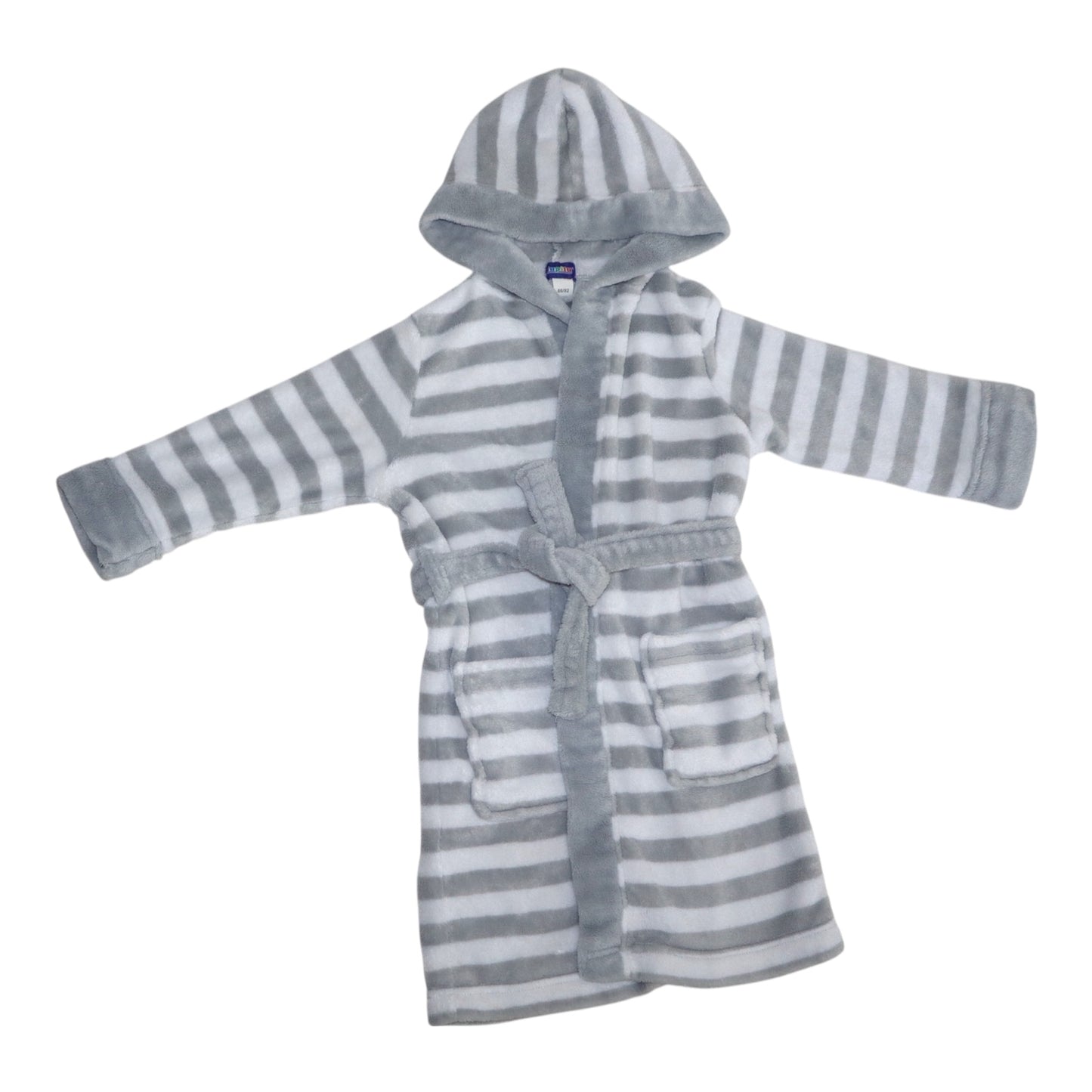 Morgonrock från Lupilu - Storlek 86/92 - Grå & Vit