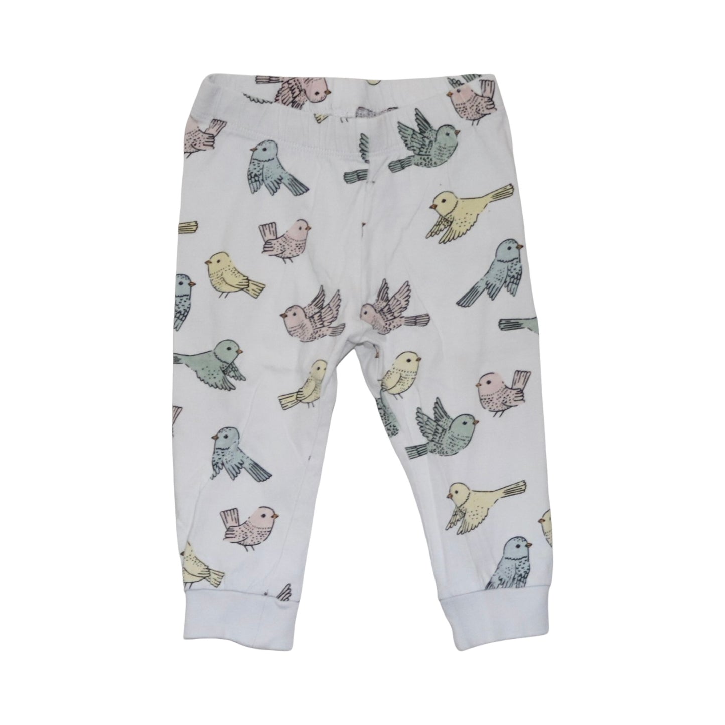 Pyjamas Tröja & Byxor Matchande Set från H&M - Storlek 68 - Vit (Multi)