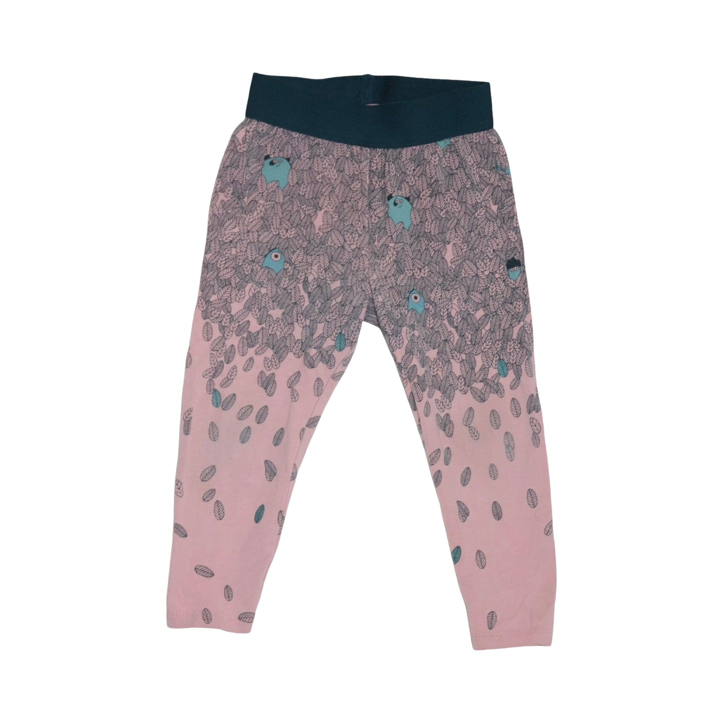 Långärmad Body & Byxor Matchande Set från H&M - Storlek 74 - Rosa & Grå (Multi)