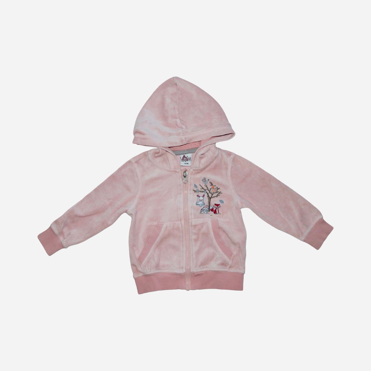 Mjuk Jacka från Papagina - Storlek 74/80 - Rosa (Multi)