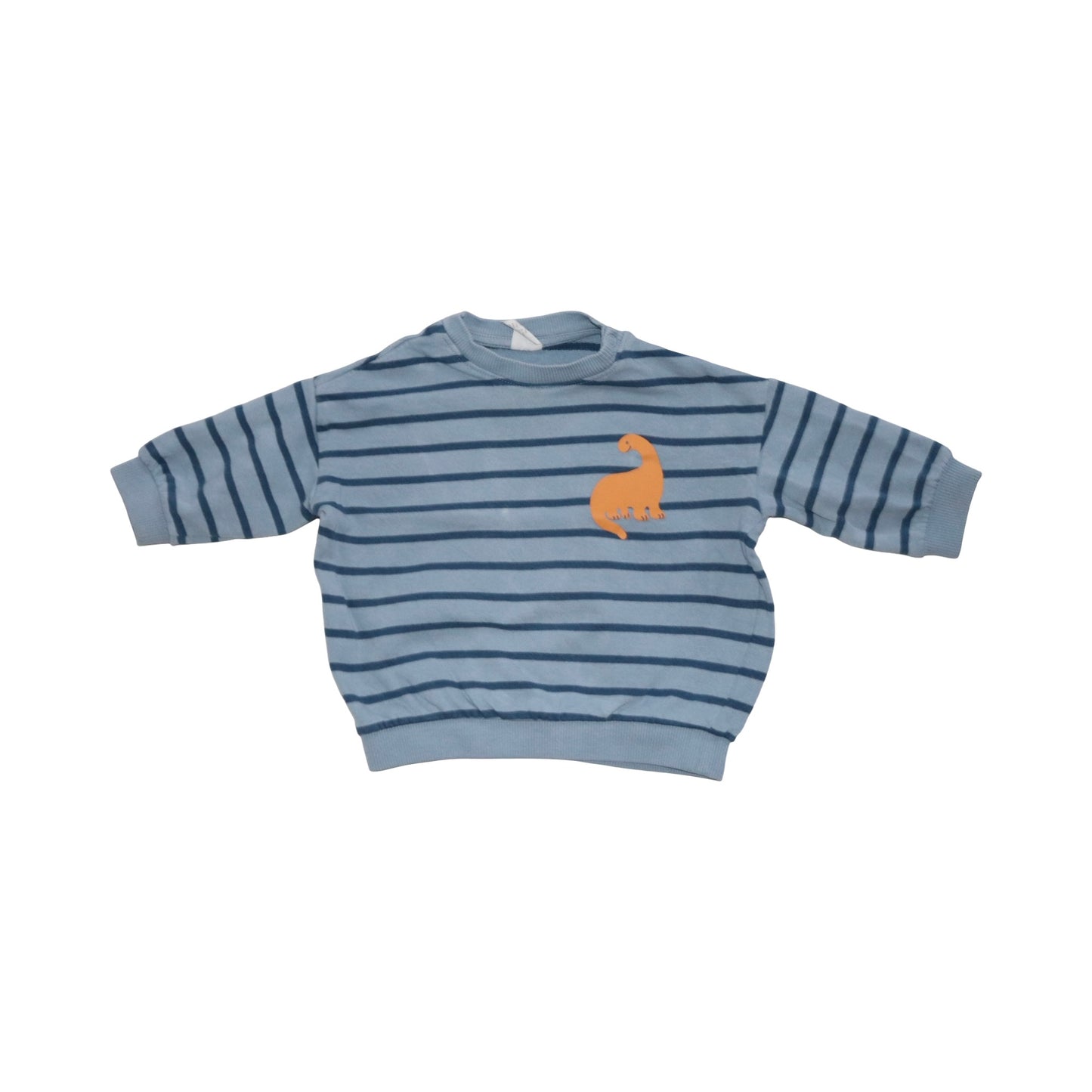 Tröja & Byxor Matchande Set frän H&M - Storlek 74 - Blå & Gul