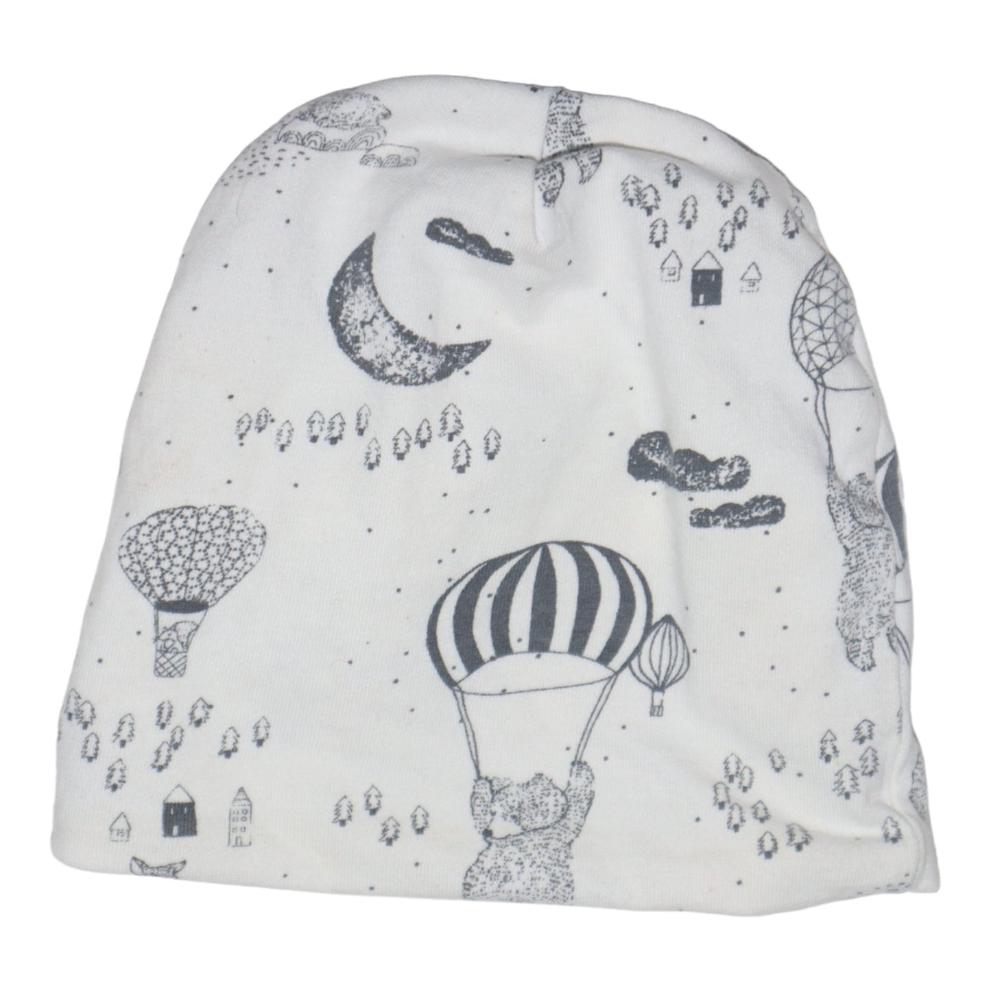 Mössa från LINDEX - Storlek 50/56 (38/40) - Vit