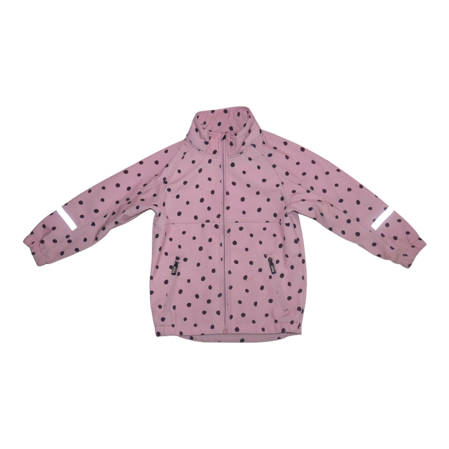 Softshell Jacka från kaxs PROXTEC - Storlek 116 - Ljusrosa & Svart