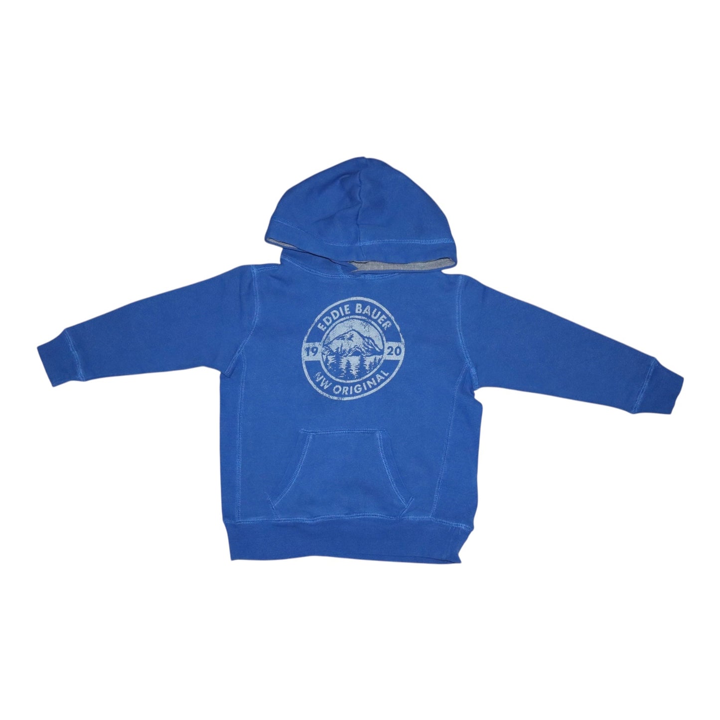 Tröja med huva från Eddie Bauer - Storlek 98 - Blå