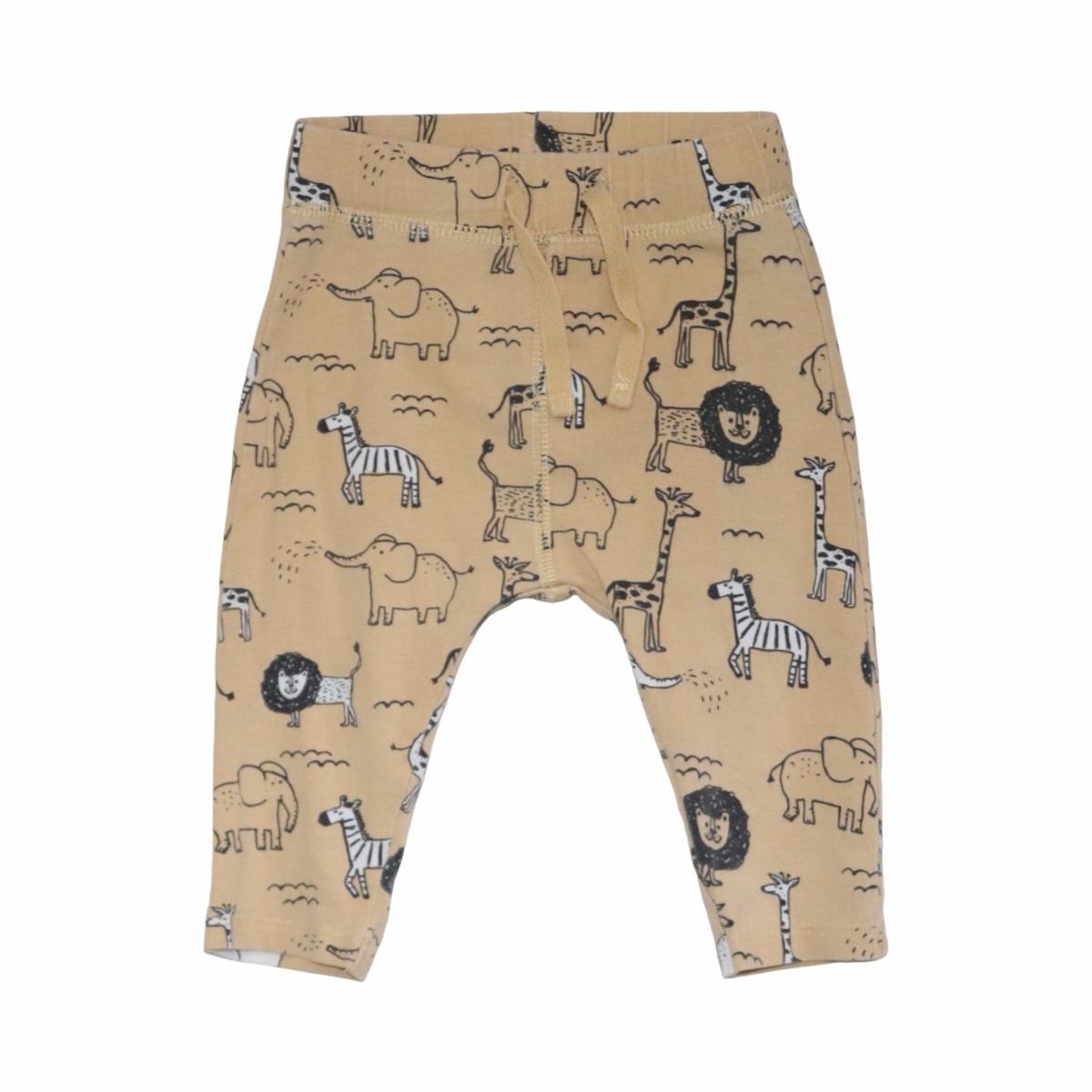 Leggings Byxor från ellos - Storlek 62 - Gul (Multi)