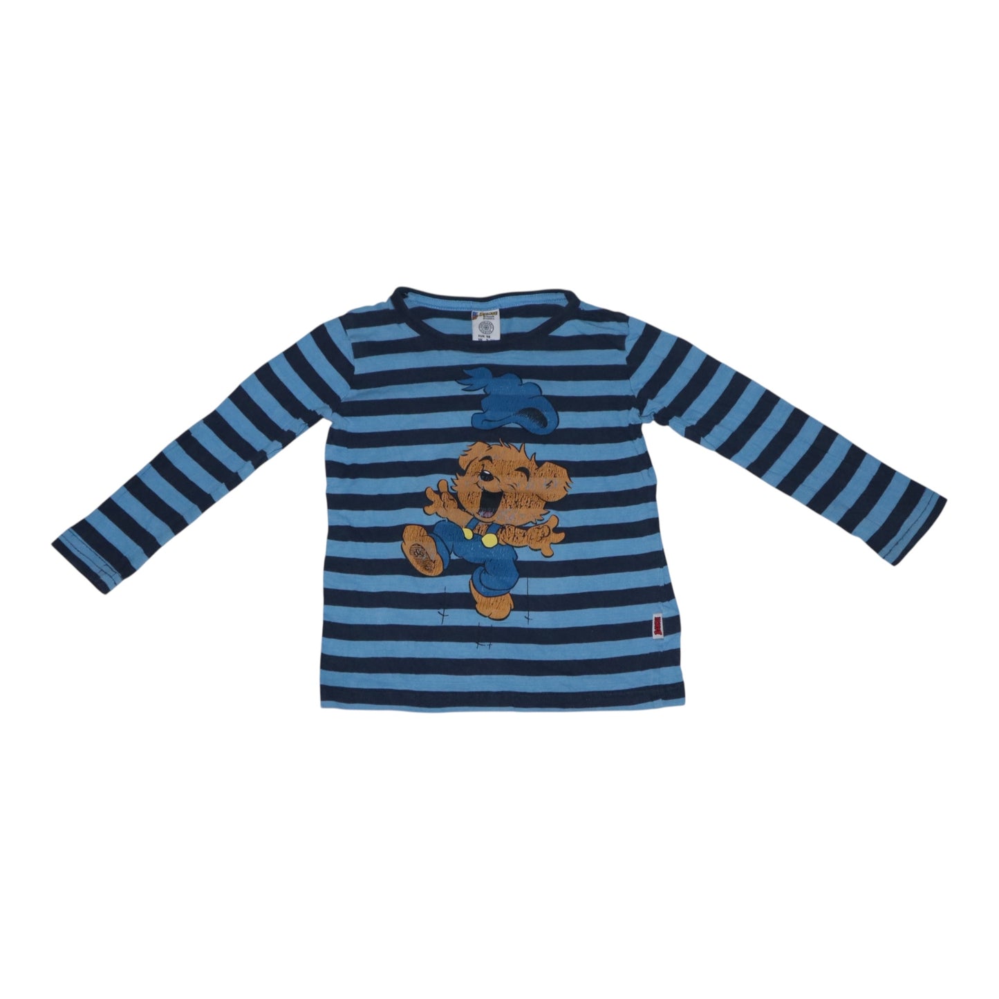 Långärmad T-shirt från BAMSE by LINDEX - Storlek 98 - Blå