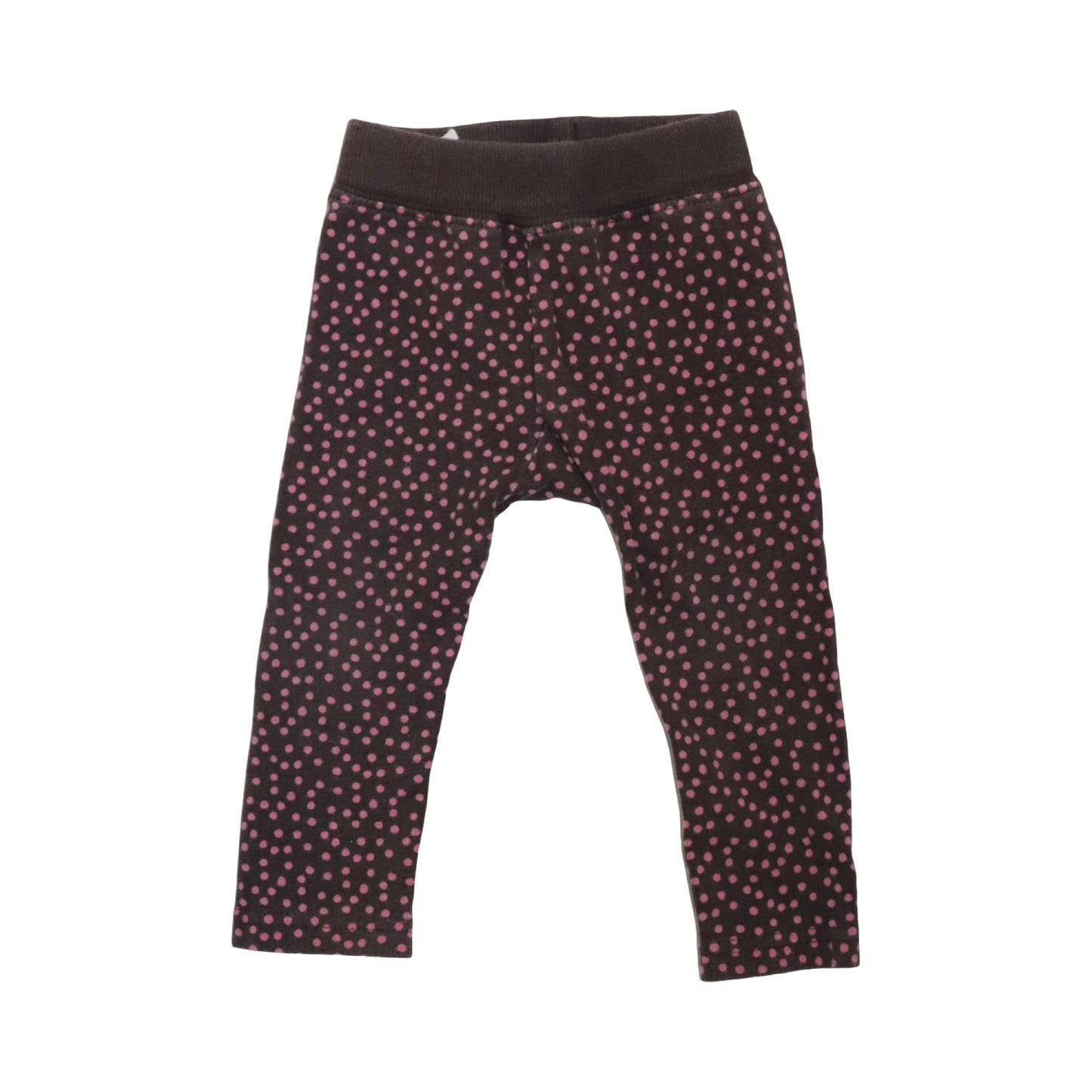 Kortärmad Body & Byxor Matchende Set från LINDEX - Storlek 68 - Ljusrosa & Brun (Multi)