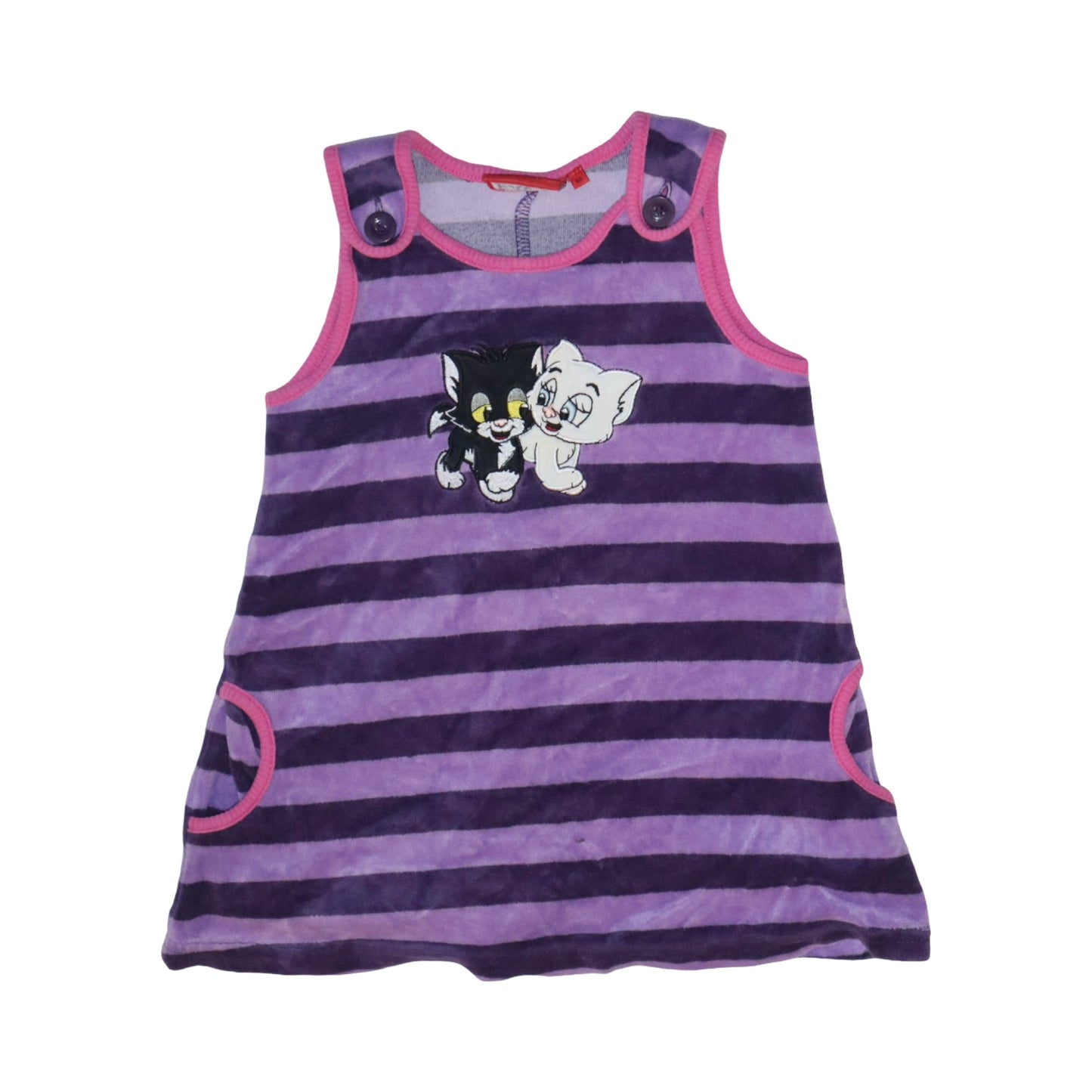 BAMSE Klänning från LINDEX - Storlek 86 - Lila (Multi)