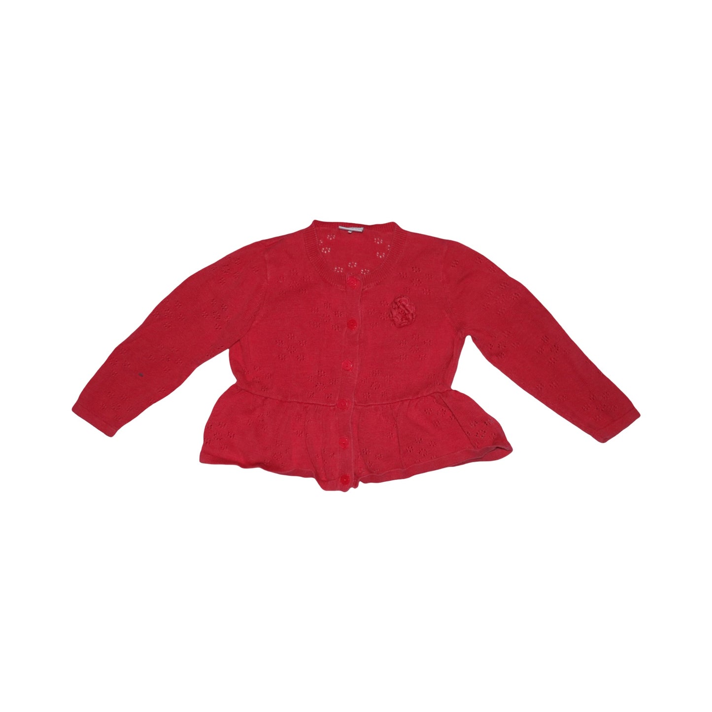 Kofta från POLARN O. PYRET - Storlek 92 - Orange