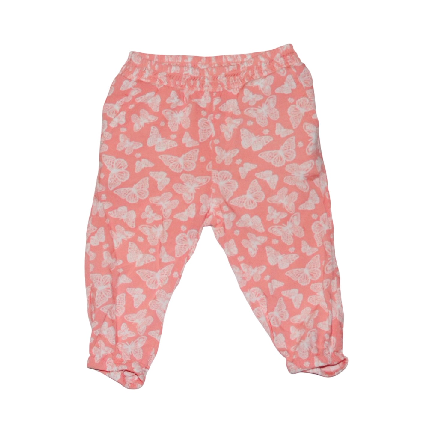 Tunna Byxor från H&M - Storlek 74 - Orange & Vit