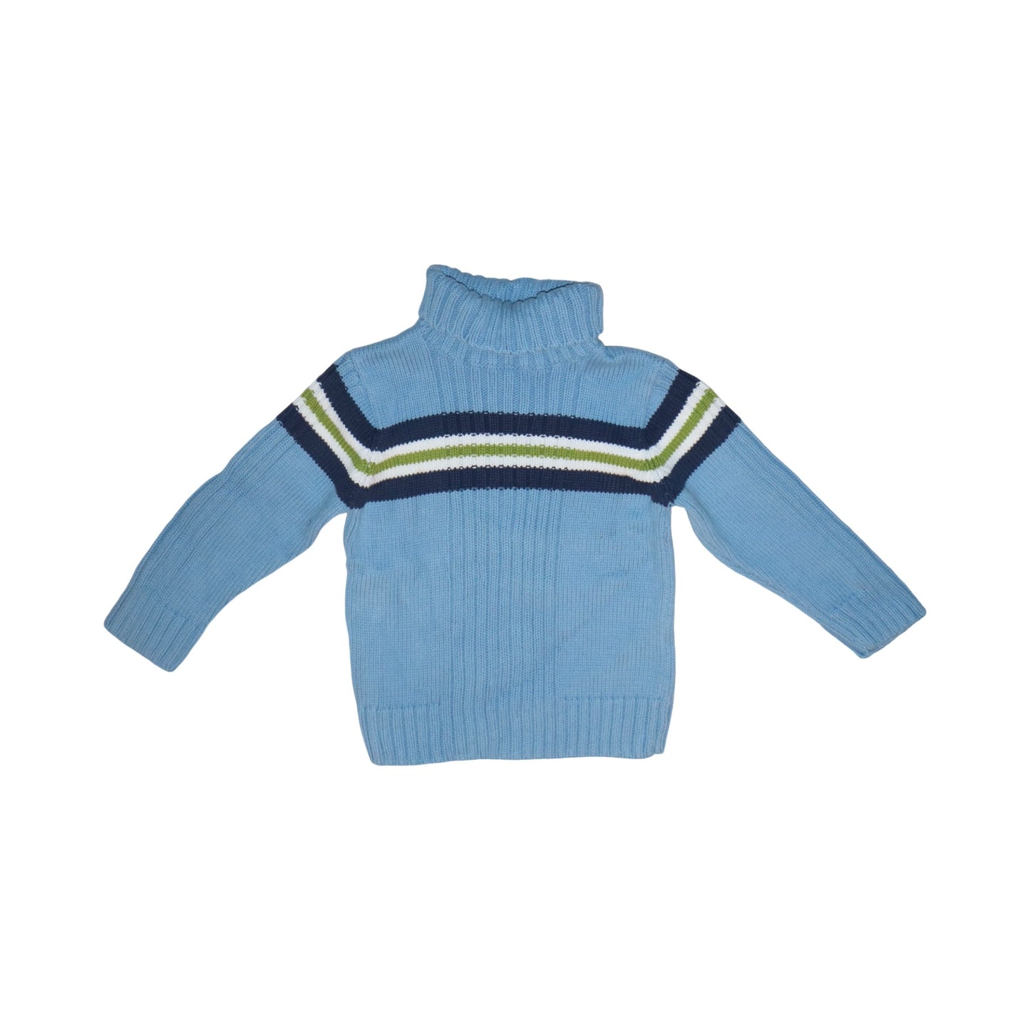 Stickad Tröja från H&M - Storlek 98/104 - Ljusblå (Multi)