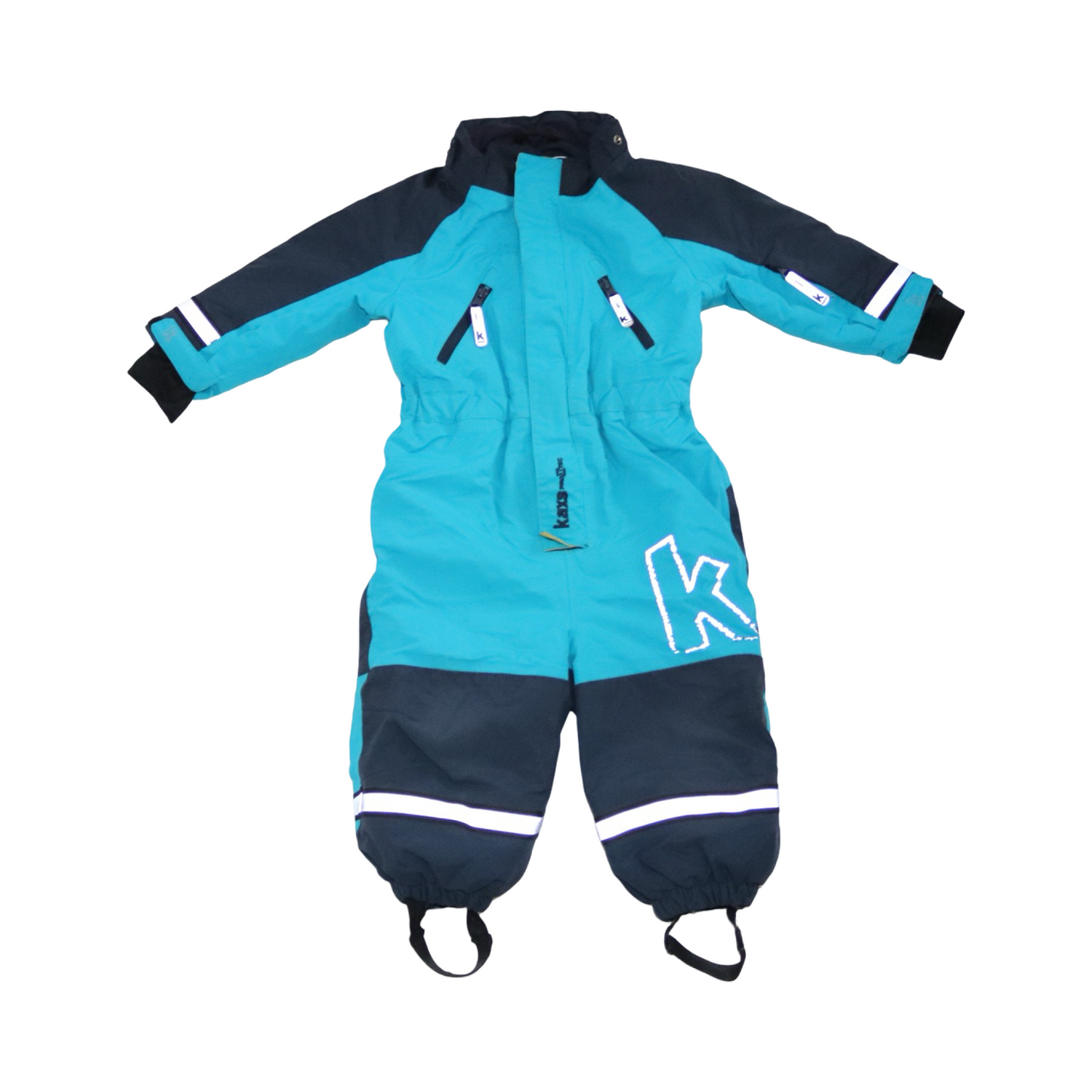 Vinteroverall från KappAhl - Storlek KappAhl - Storlek 86 - Blå & Svart (Multi)