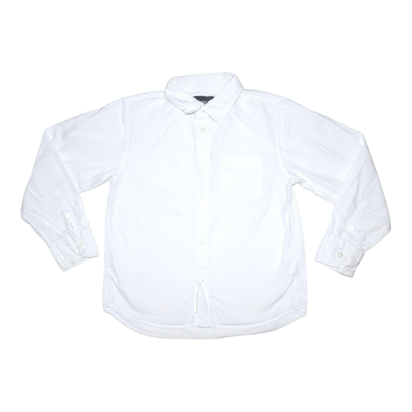 Långärmad Skjorta från H&M - Storlek 140 - Vit