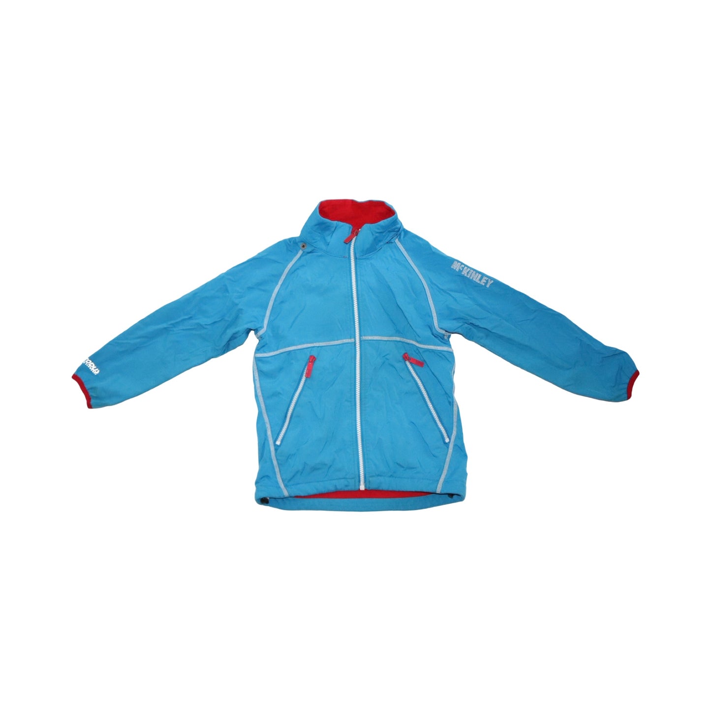 Softshell Jacka från McKinley - Storlek 120 - Blå & Röd