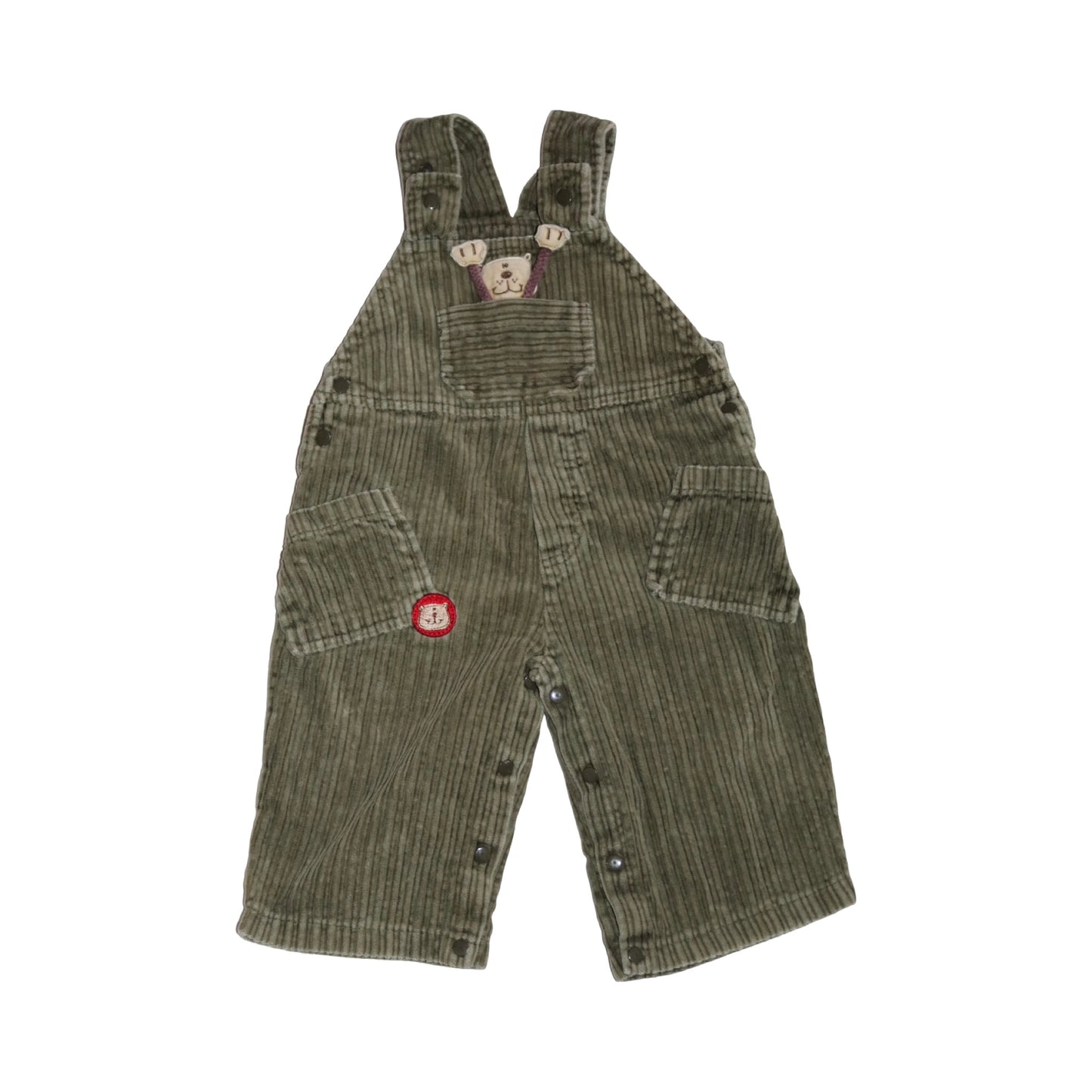 Hängselbyxor från in Extenso - Storlek 74 - Grön