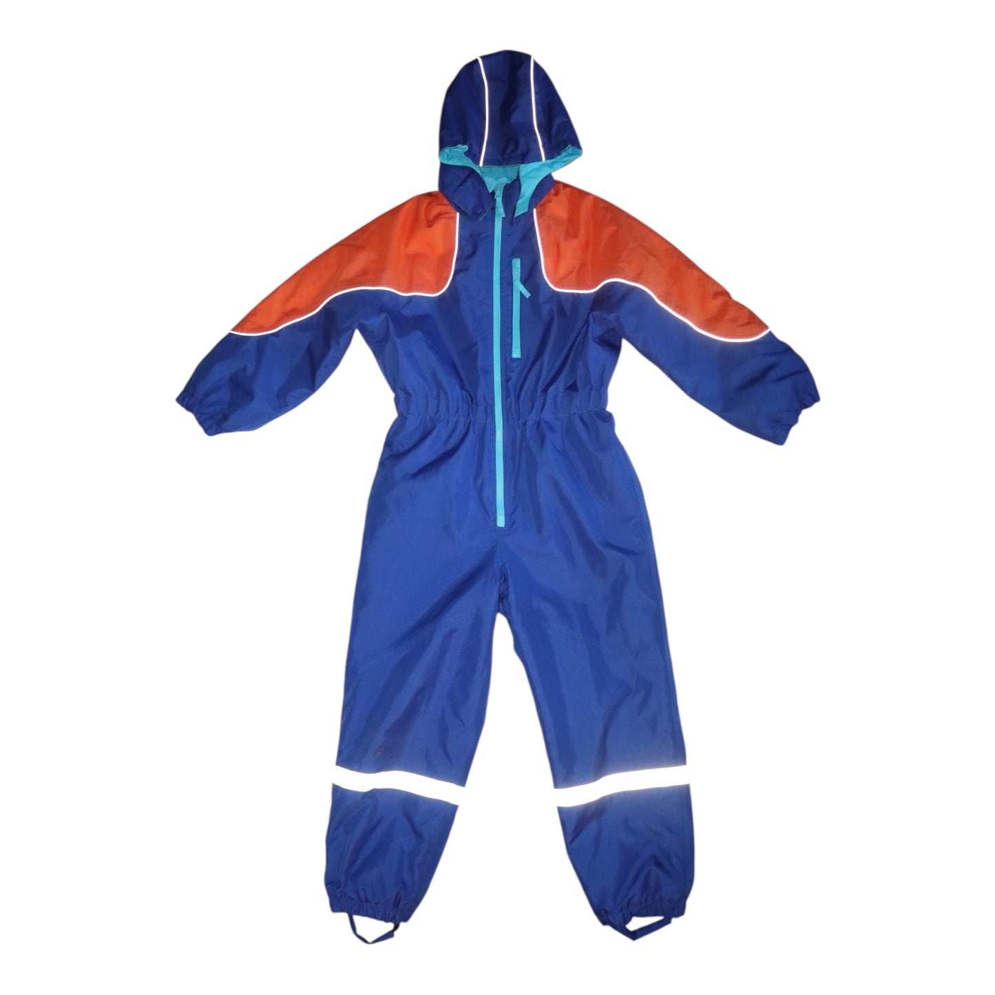 Vinteroverall från mywear young- Storlek 140 - Blå & Orange