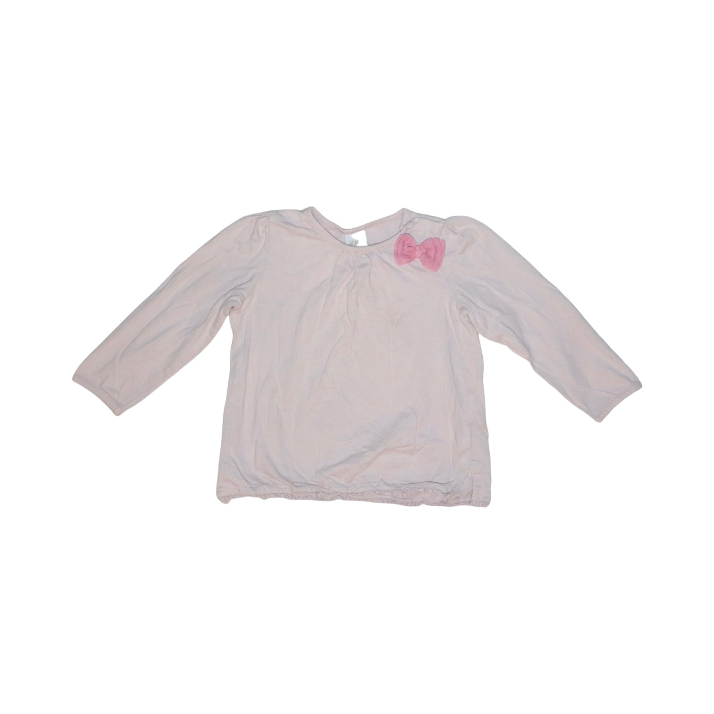 Långärmad Blus från H&M - Storlek 86 - Ljusrosa